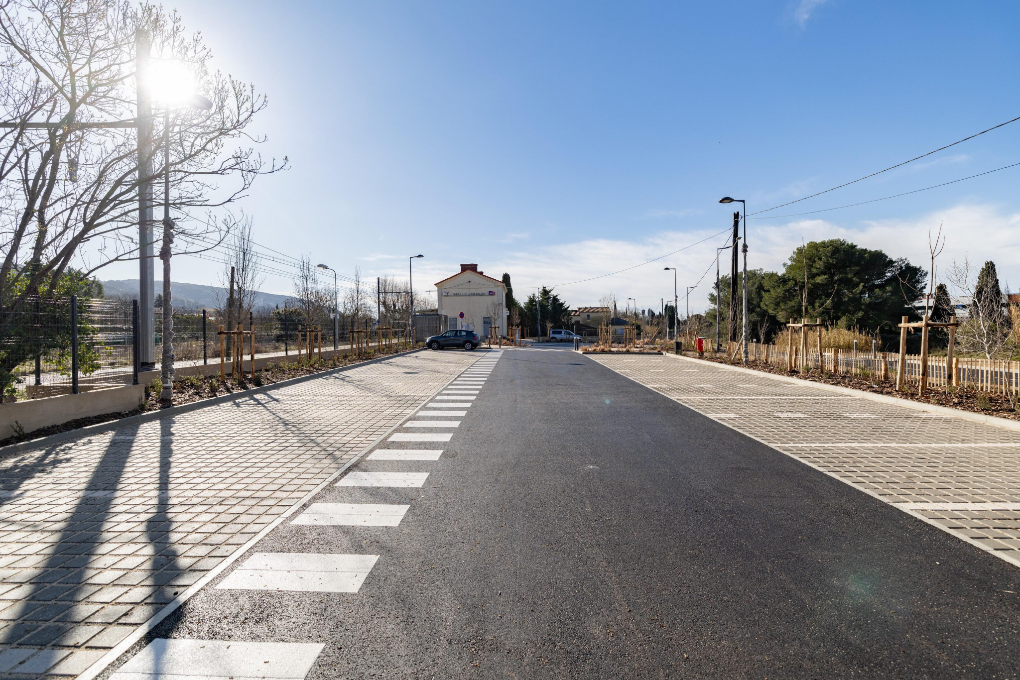 Un nouveau pôle multimodal mis en service à Lamanon
