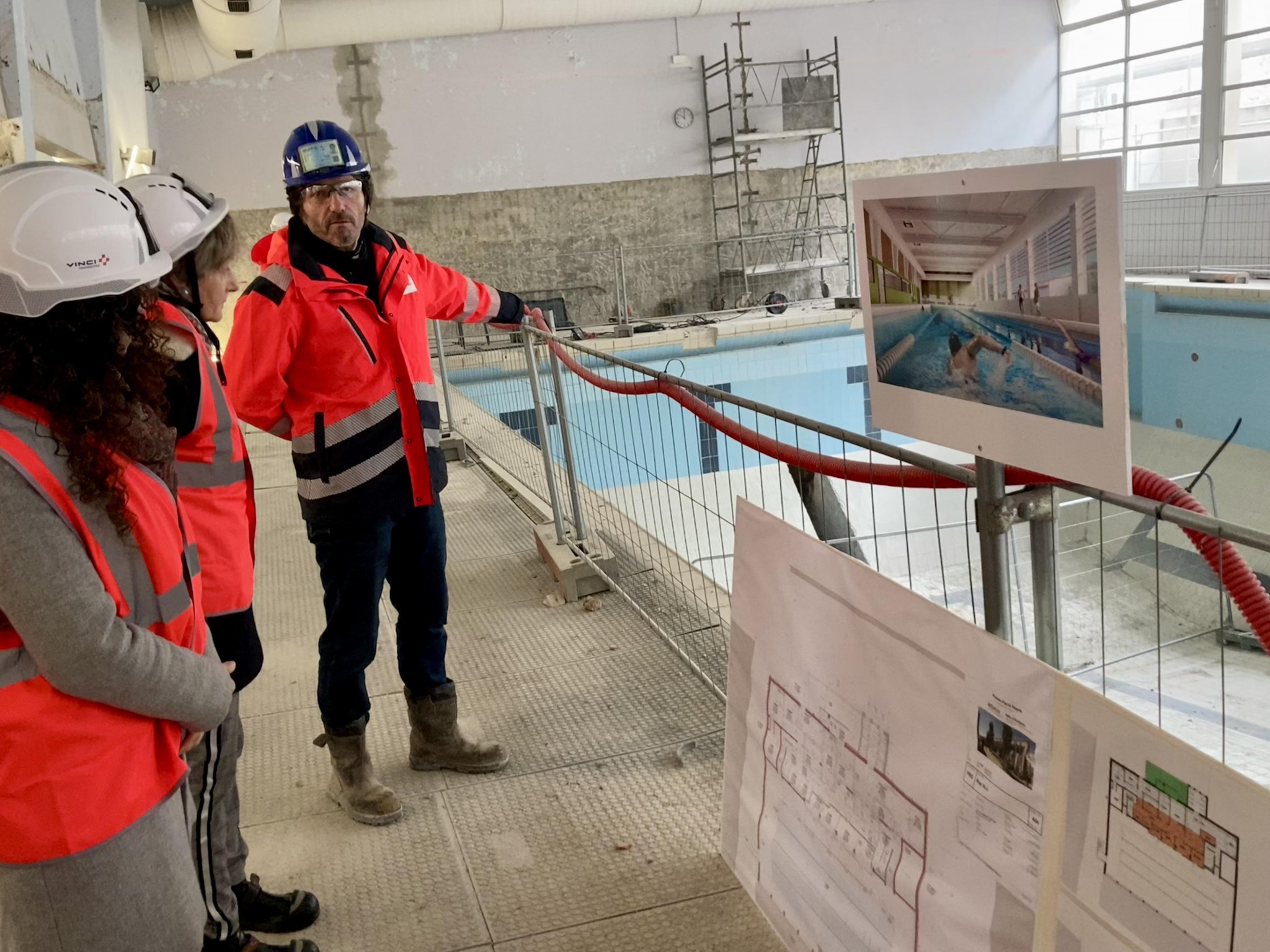 Plongée dans le chantier de rénovation de la piscine Reyne à Avignon