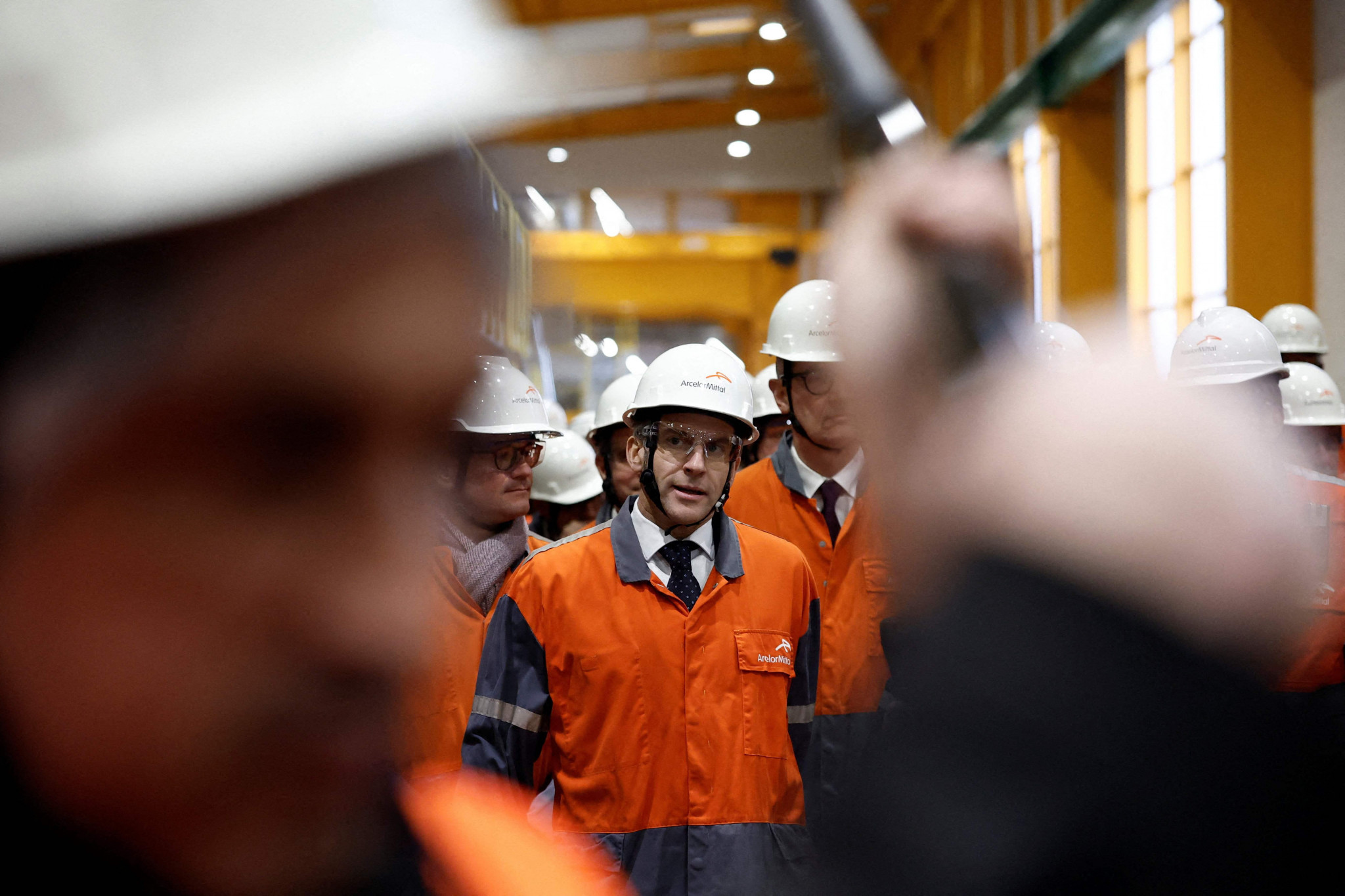 À ArcelorMittal, à Dunkerque, les annonces de Macron déçoivent