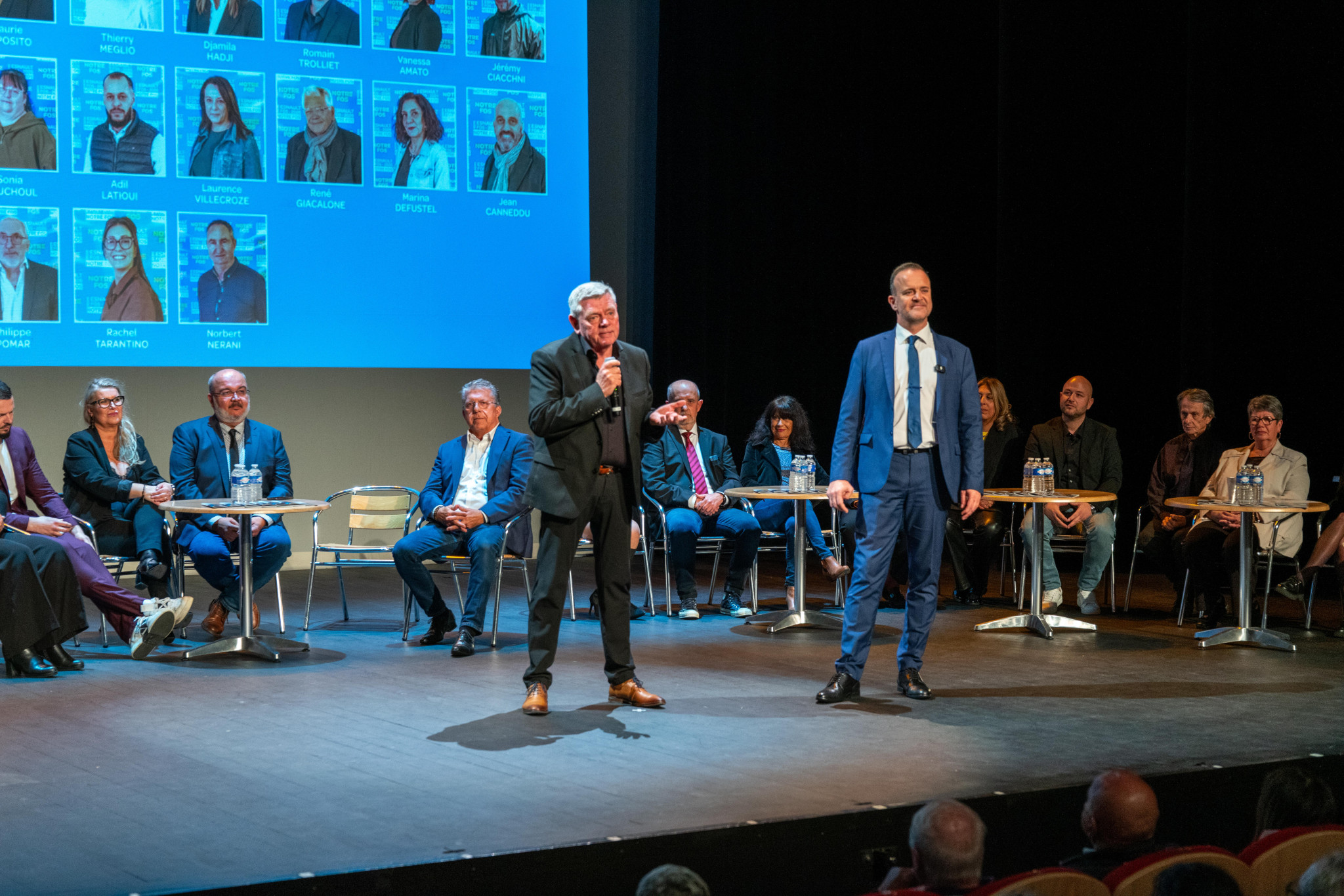 Rémi Esnault présente liste et programme à Fos-sur-Mer