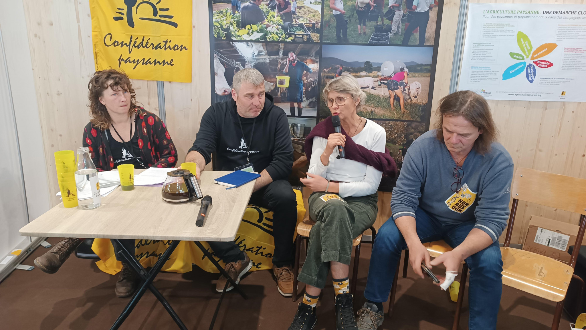 [Salon de l’agriculture] La Confédération Paysanne dit non à l’abattage