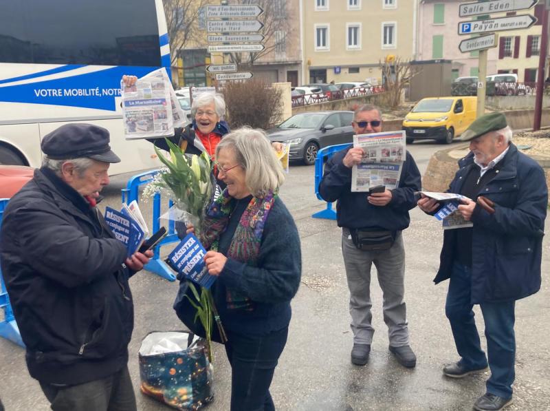 [En images] L’opération «&nbsp;La&nbsp;Marseillaise&nbsp;» se poursuit dans les Alpes