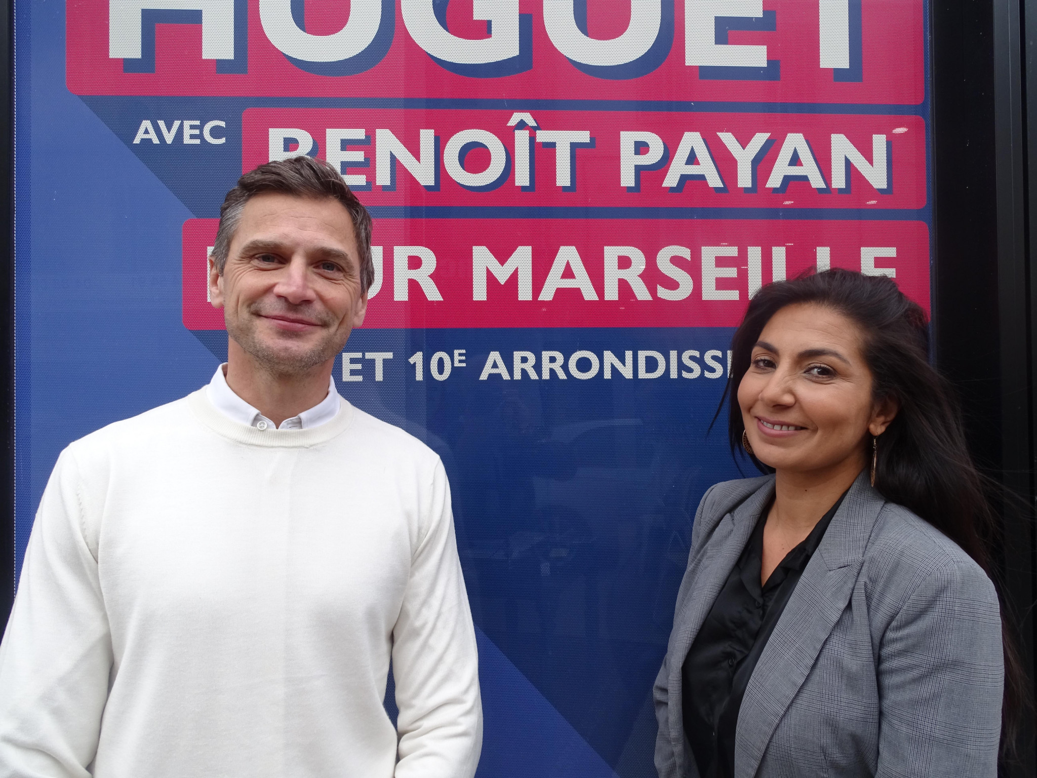 Une colistière de Lionel Royer-Perreaut avec Pierre Huguet