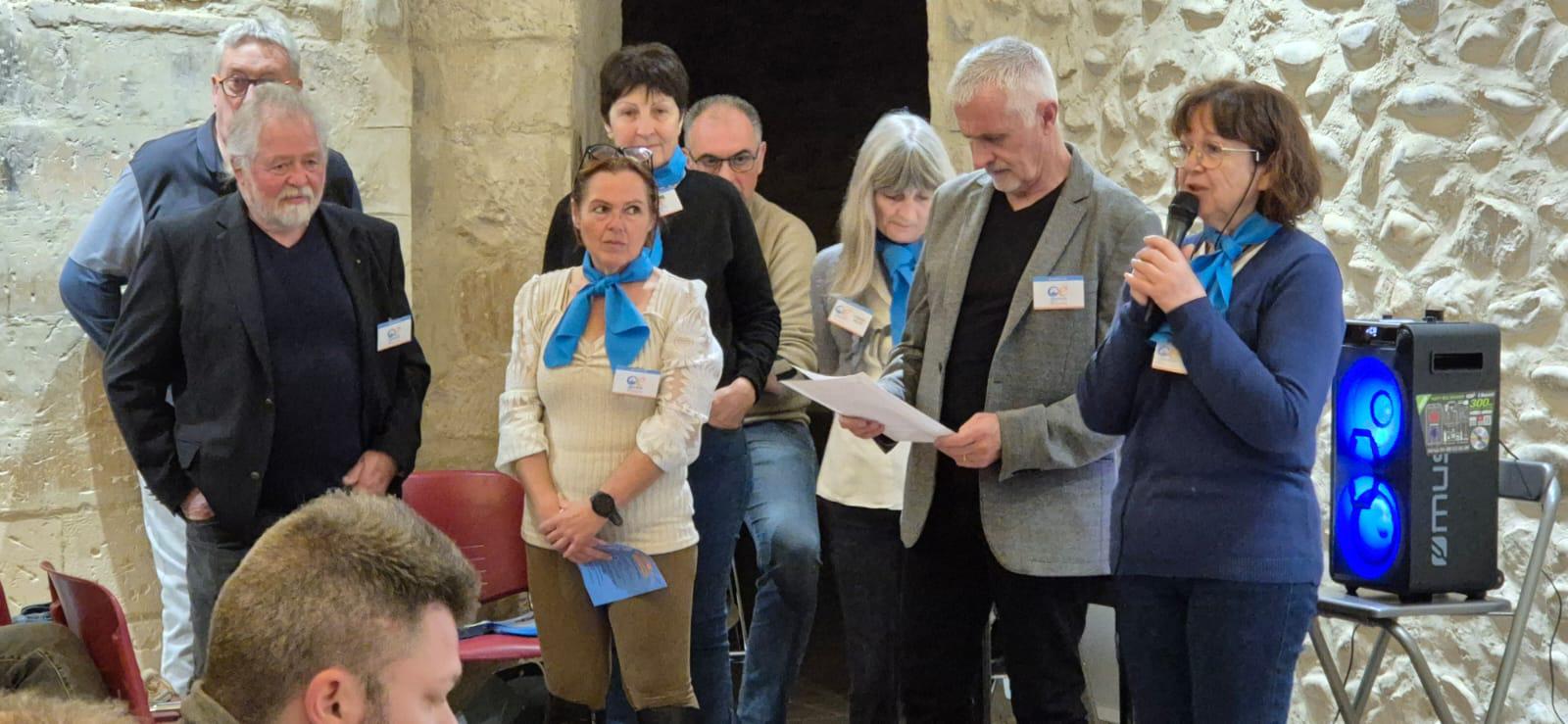 À Oraison, la candidate Isabel Gamba au contact des habitants