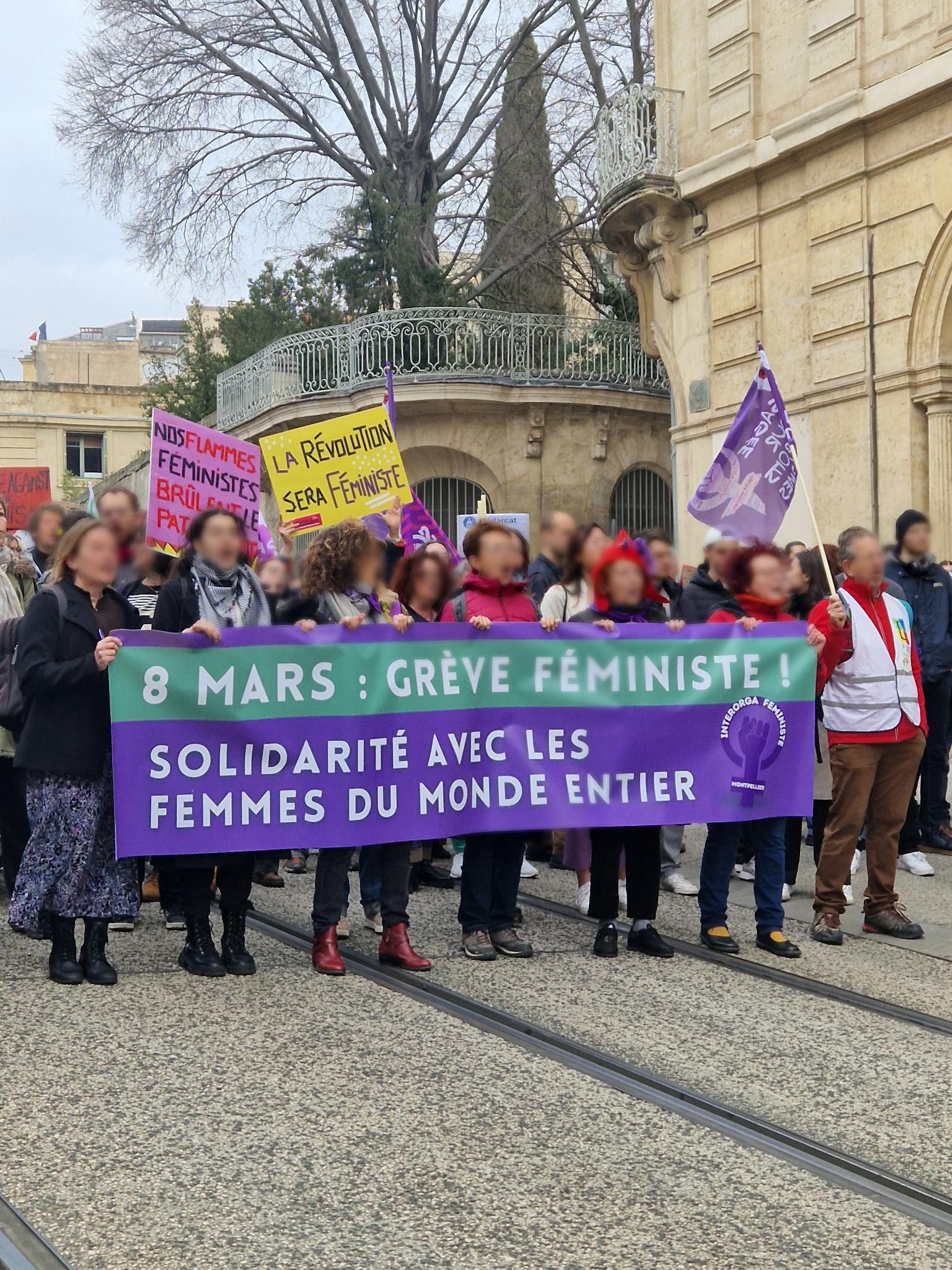 Cette année, la grève féministe sera antifasciste et solidaire dans l’Hérault et le Gard