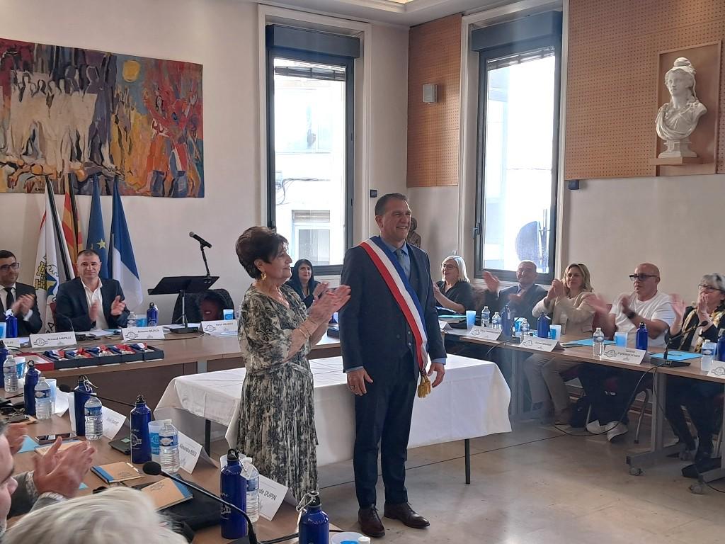 Hervé Granier réinstallé en mairie de Gardanne