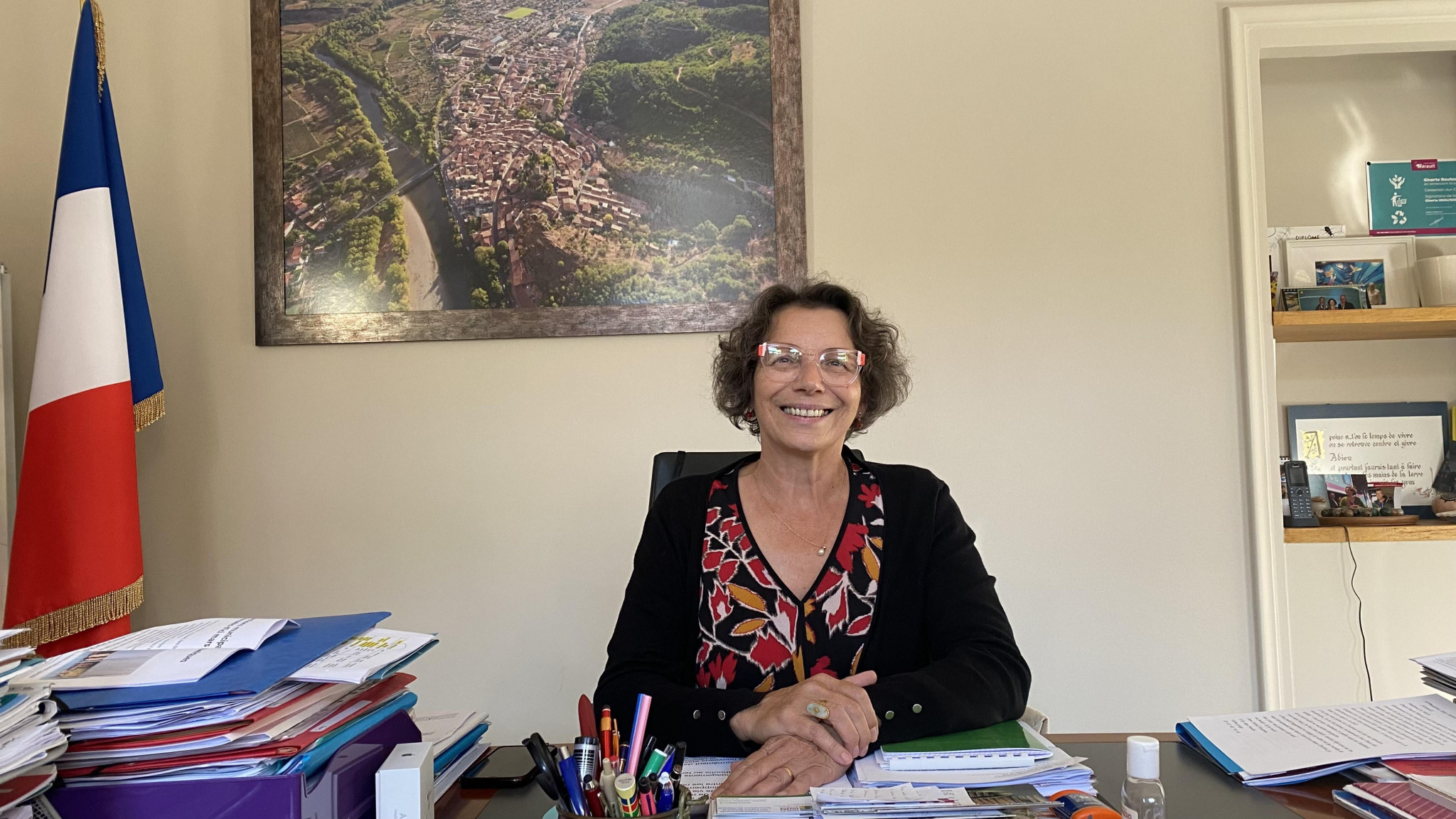 Marie-Pierre Pons, une femme en tête de liste