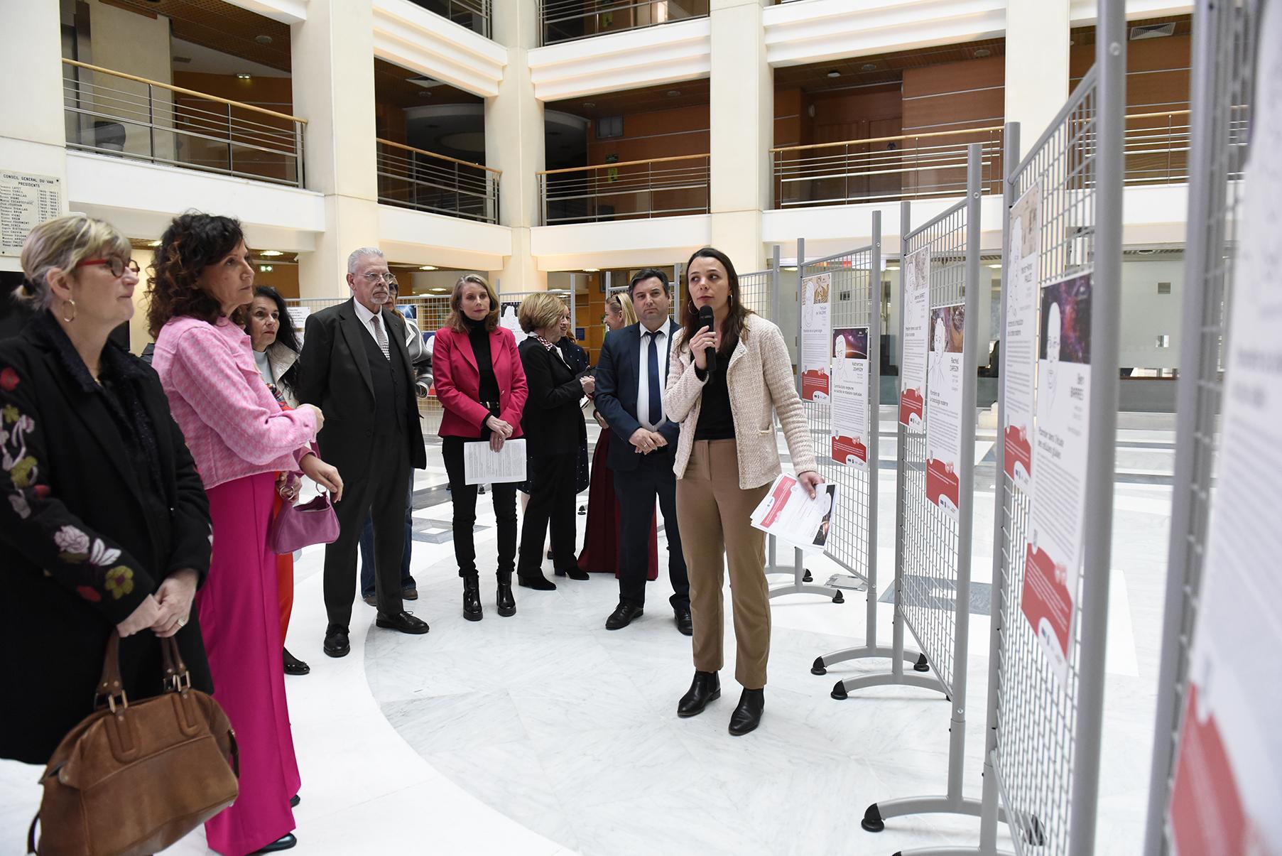Var : deux expositions autour des Droits des femmes dans l’atrium de l’hôtel du Département jusqu’au 13&nbsp;mars