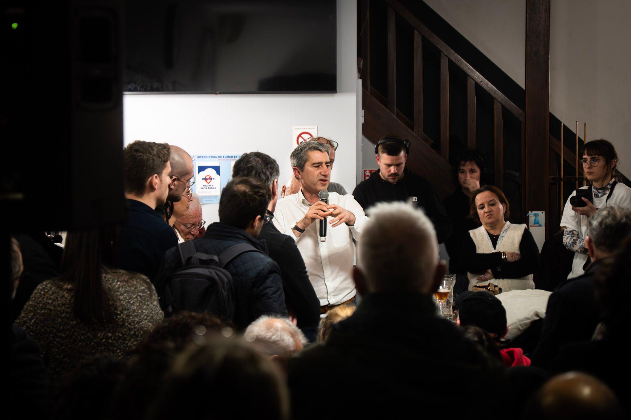 Ruffin à Marseille pour soutenir Benoît Payan