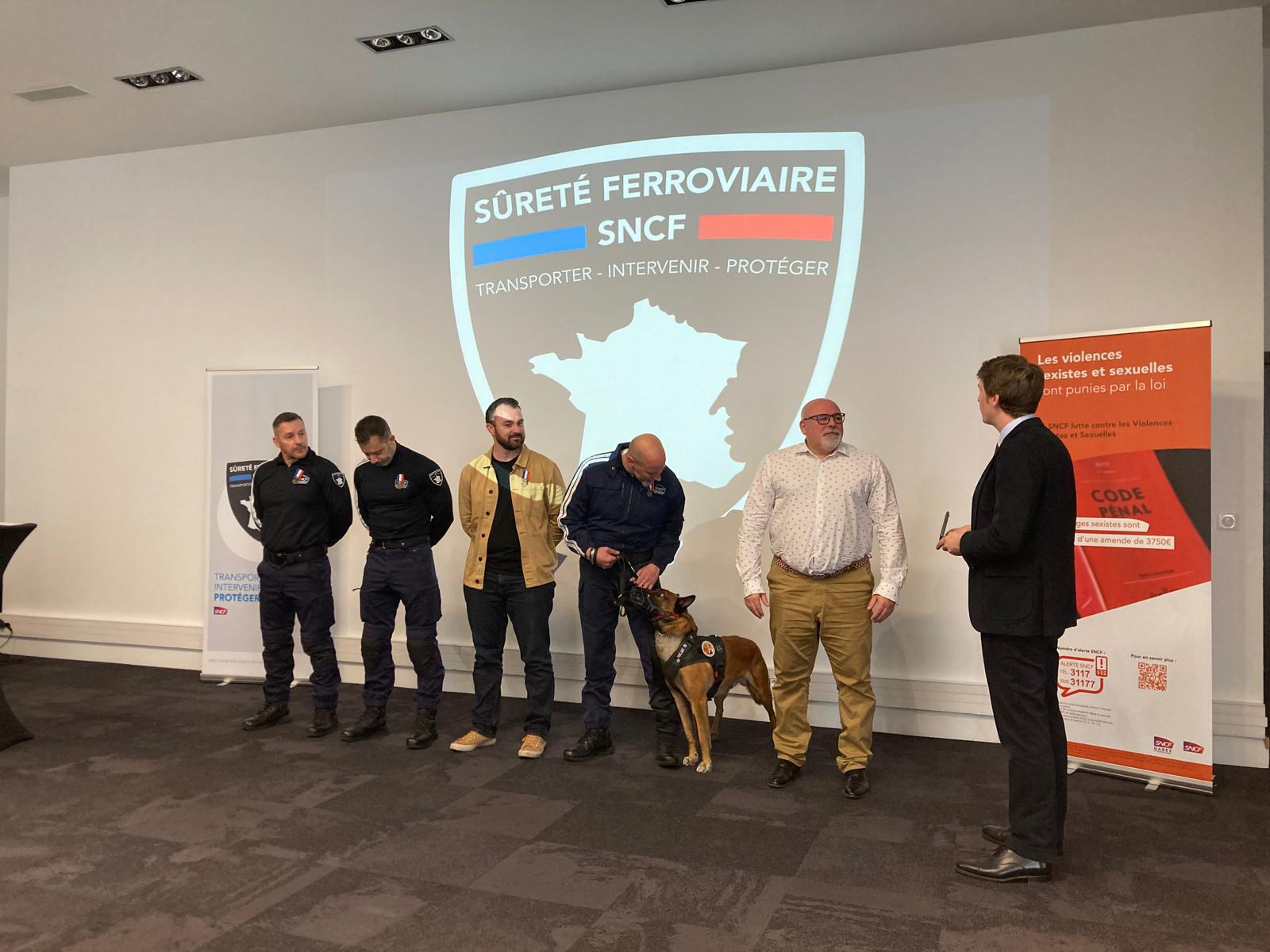 Des agents ferroviaires récompensés en Vaucluse