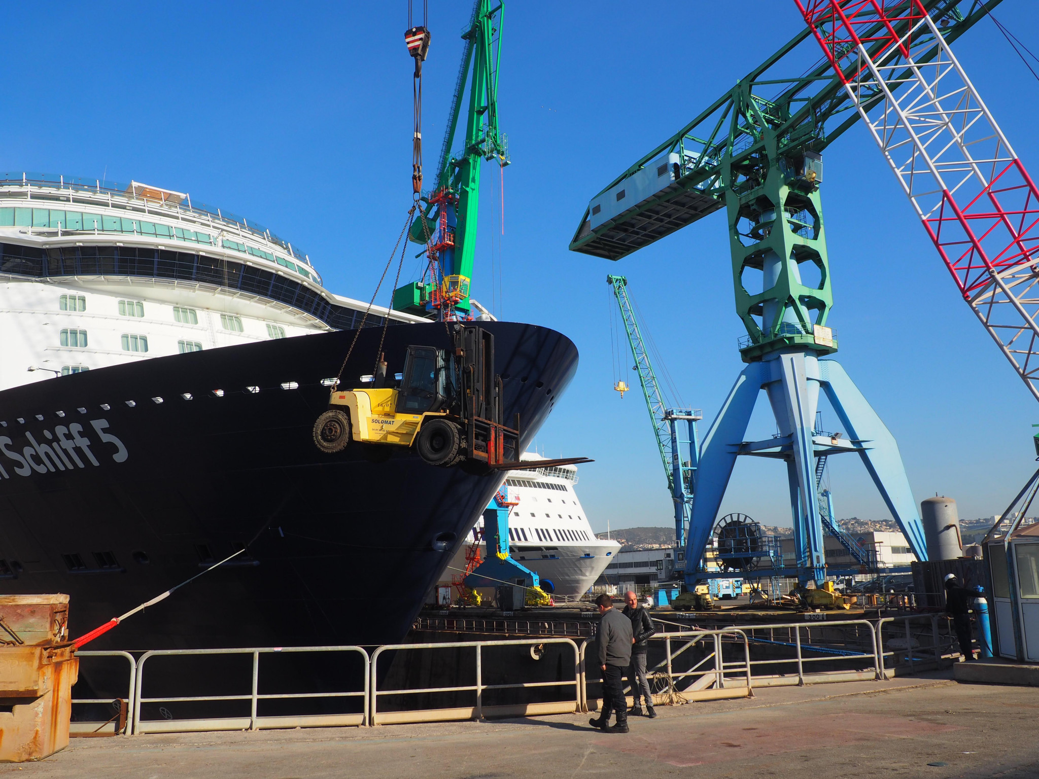 La CGT en défense de la réparation navale