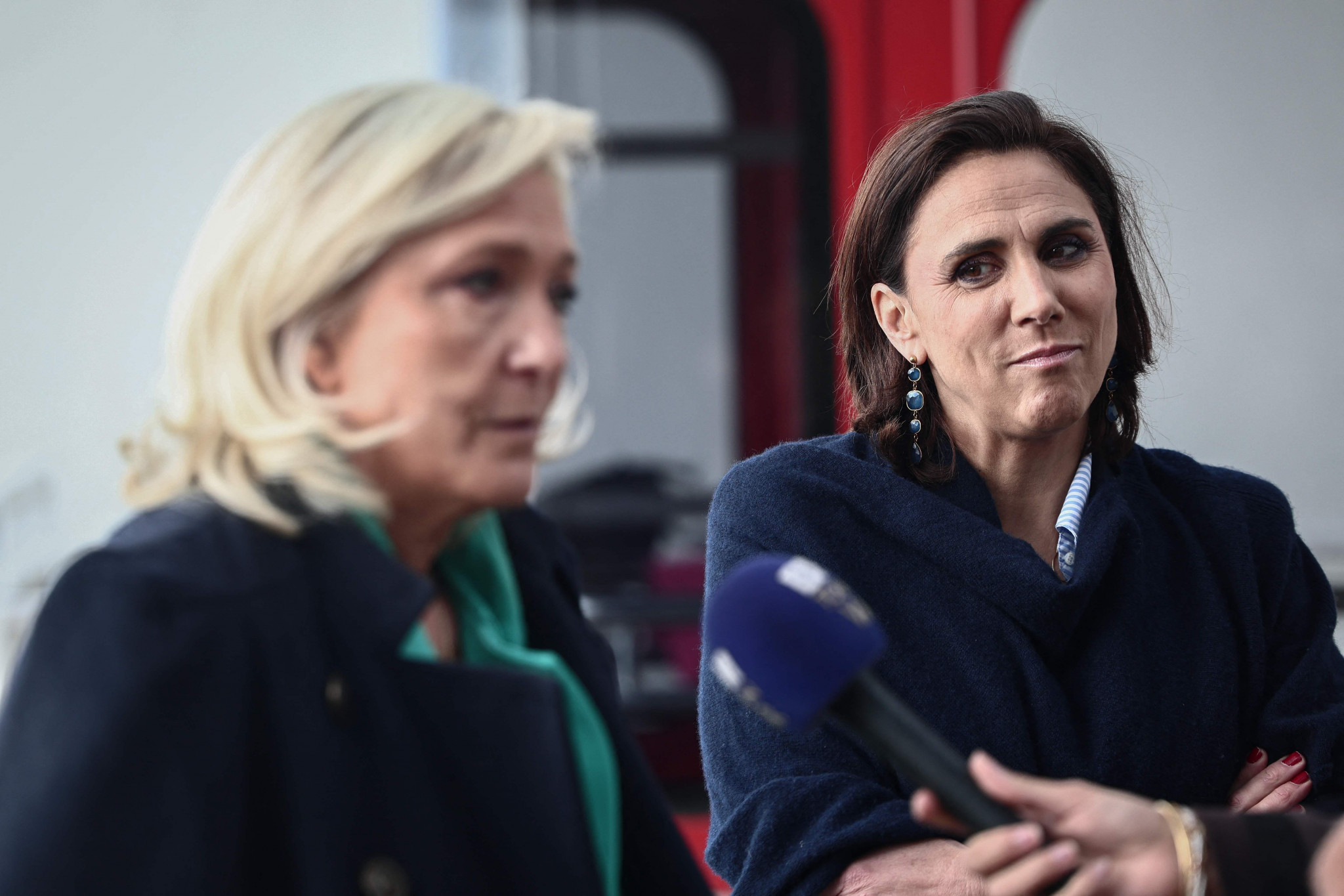 Marine Le&nbsp;Pen en soutien de ses affidés dans le Var