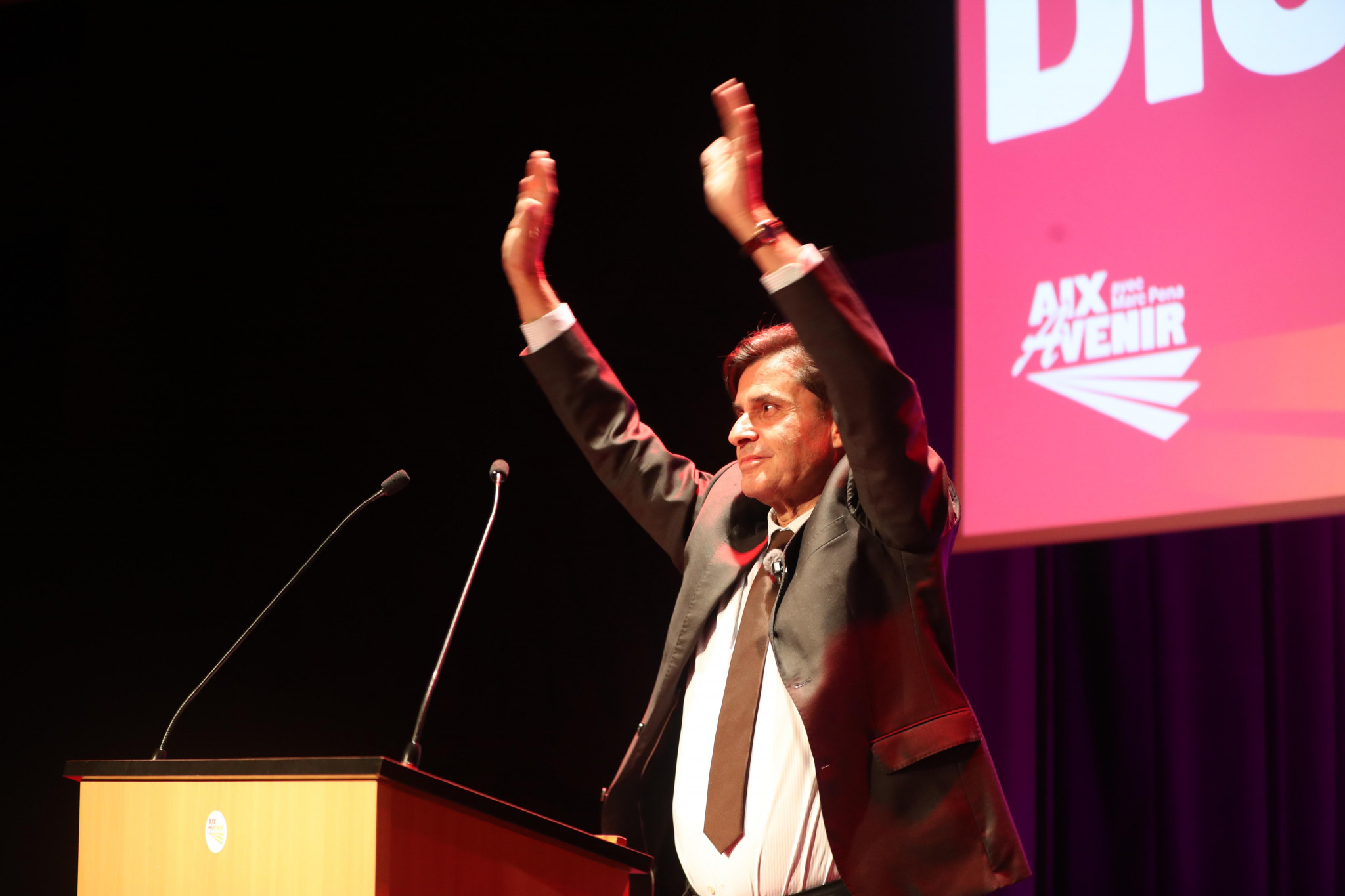 Marc Pena promet d’être dimanche le maire d’Aix-en-Provence