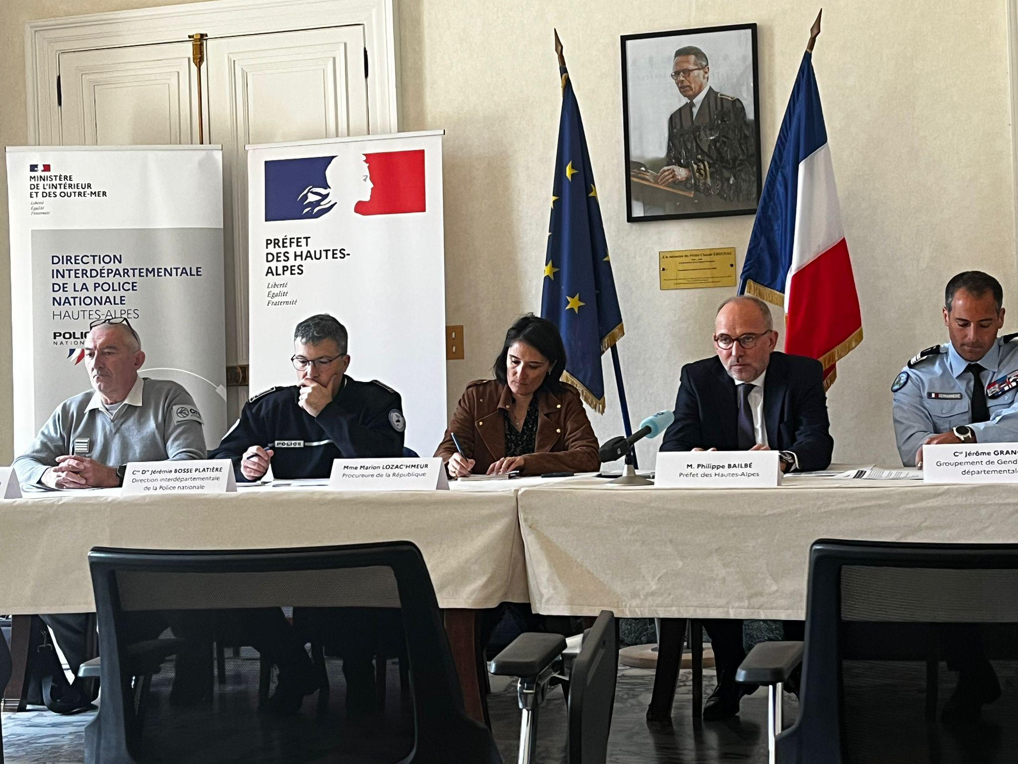 Une délinquance «&nbsp;contenue&nbsp;» selon la préfecture des Hautes-Alpes