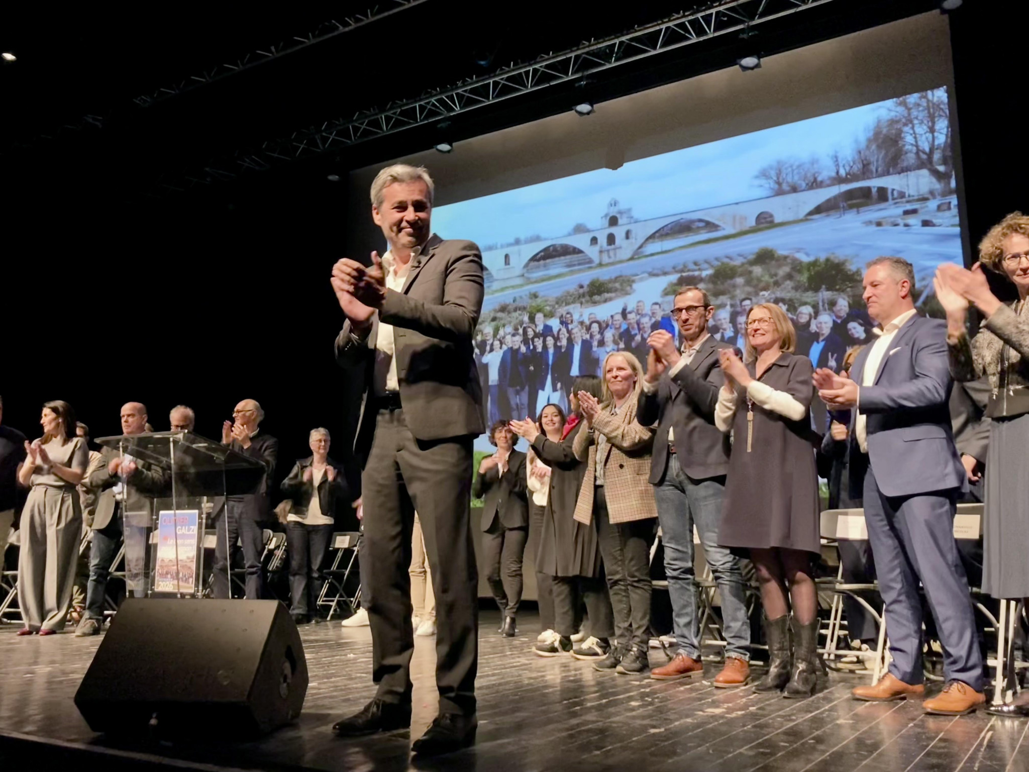 À Avignon, Olivier Galzi et sa liste qui cadre à droite