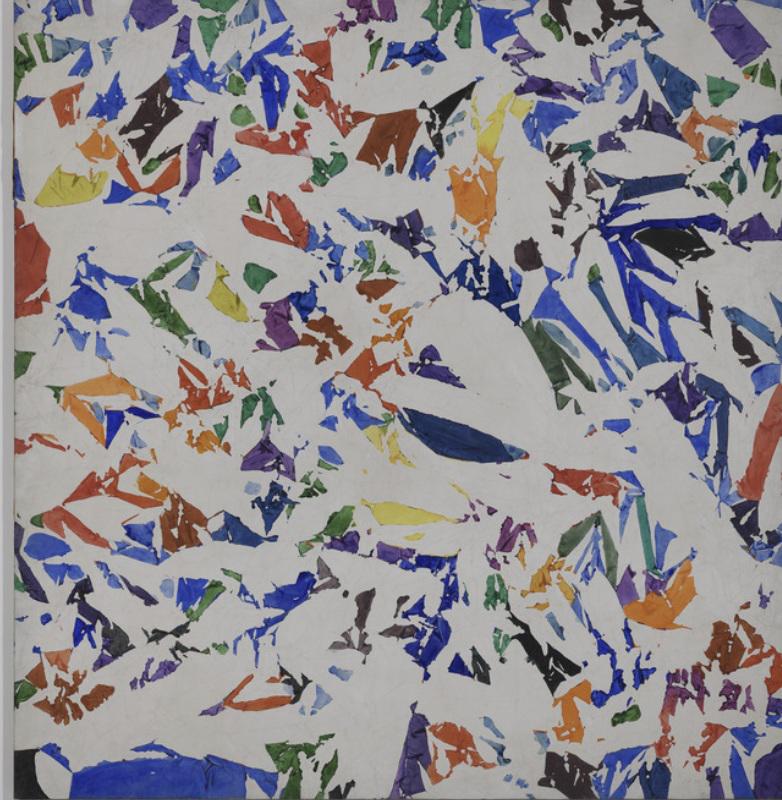 [Chefs-d’œuvre des musées de Marseille] Au Mac, Les couleurs pliées-dépliées de Simon Hantaï