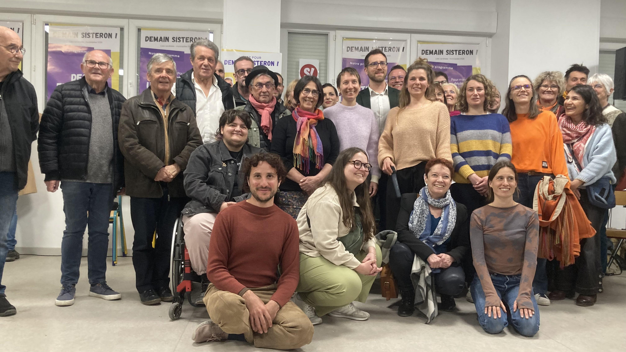 À Sisteron, la liste d’union de la gauche fait salle comble