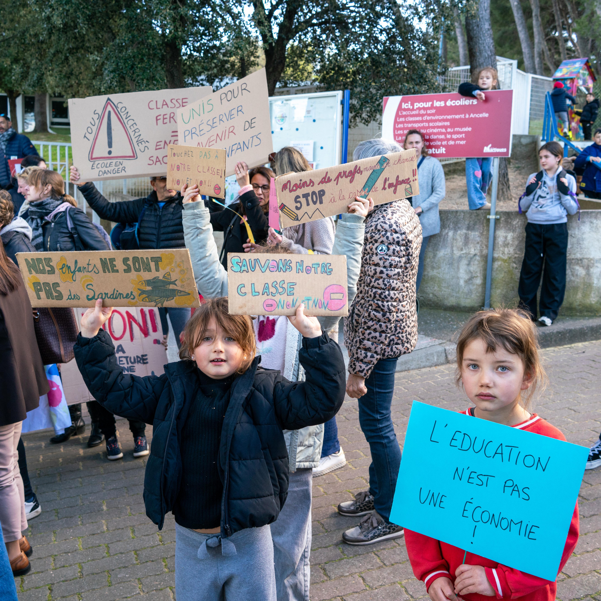 [Grève dans l’éducation nationale] Des parents martégaux veulent conserver une classe
