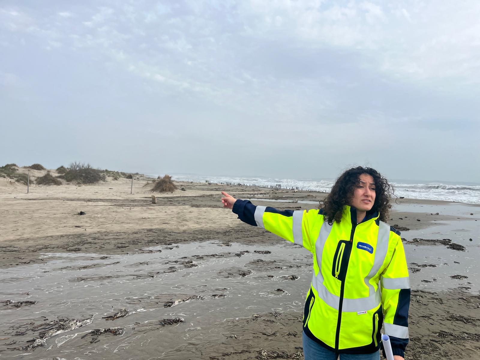 Une étude pour comprendre l’érosion de la Gracieuse à Fos-sur-Mer