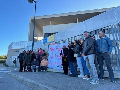 À Septèmes, le soutien du maire aux grévistes du collège Ferrandi