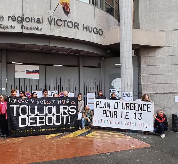 La mobilisation prend de l’ampleur dans les lycées de Marseille