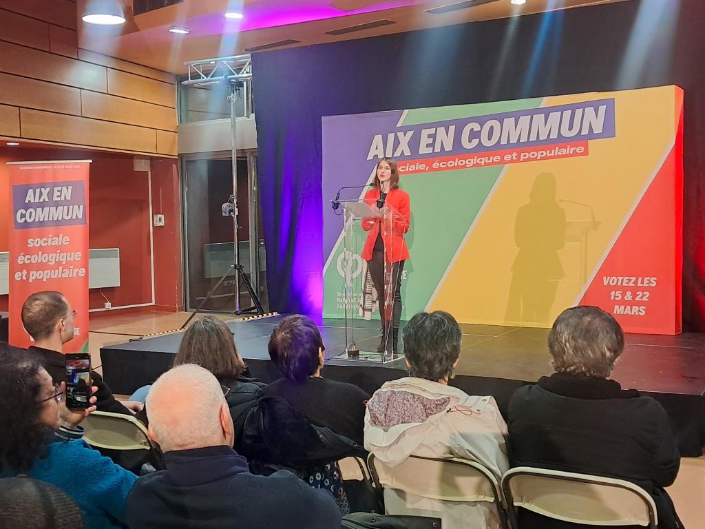 À Aix, Julie Boronad et sa liste insoumise « confiantes&nbsp;» à quelques jours du scrutin