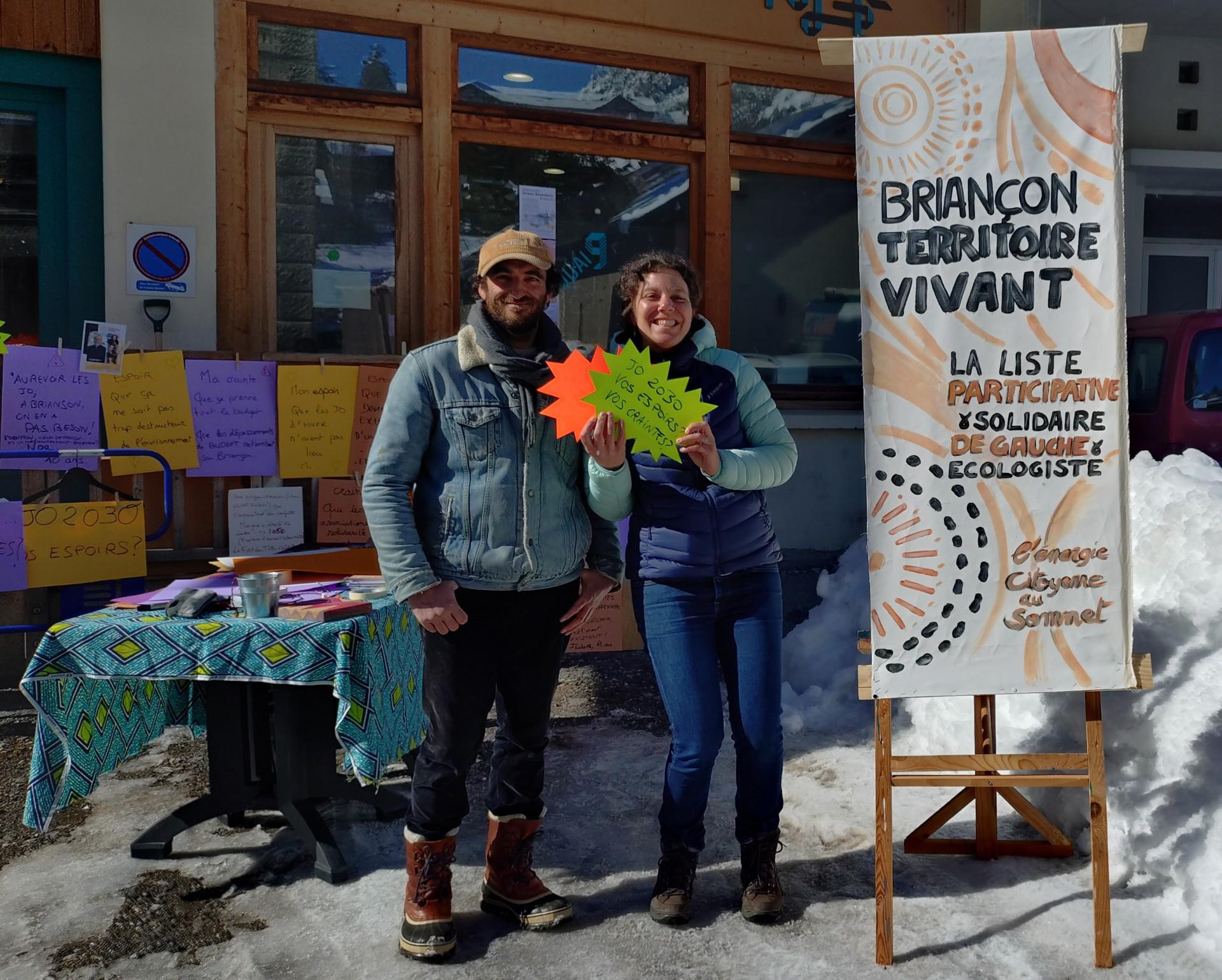 La gauche briançonnaise en mission à Milan-Cortina