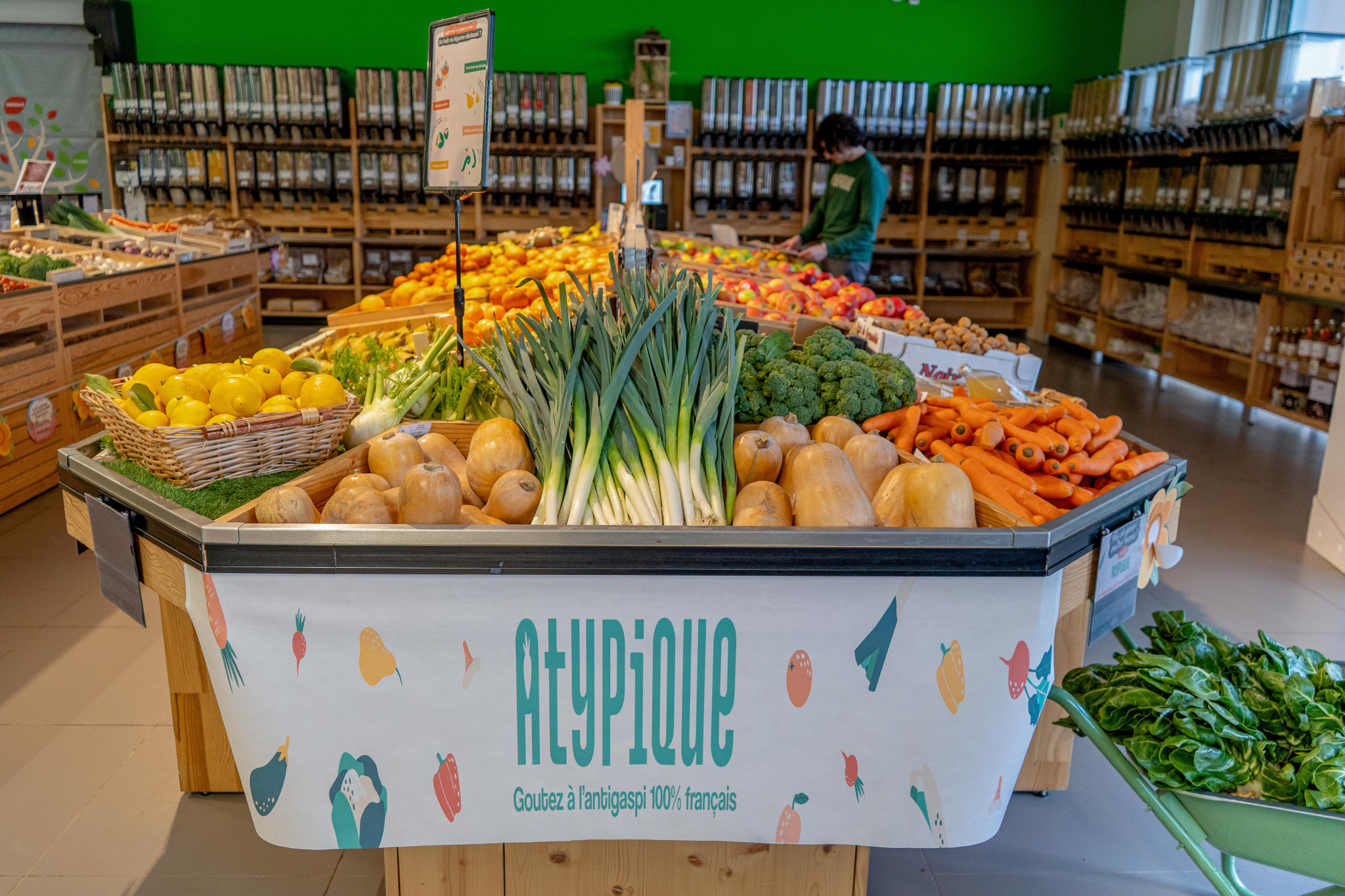 Atypique met en avant les fruits et légumes mal-aimés