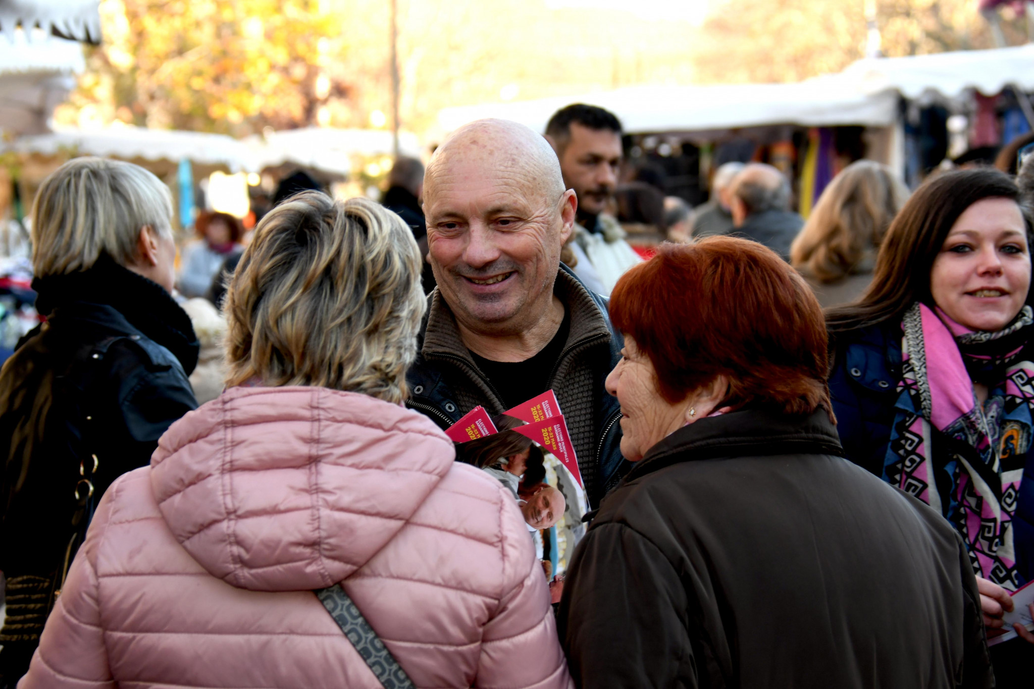 À Gardanne, Claude Jorda appelle à voter J.-M. La Piana