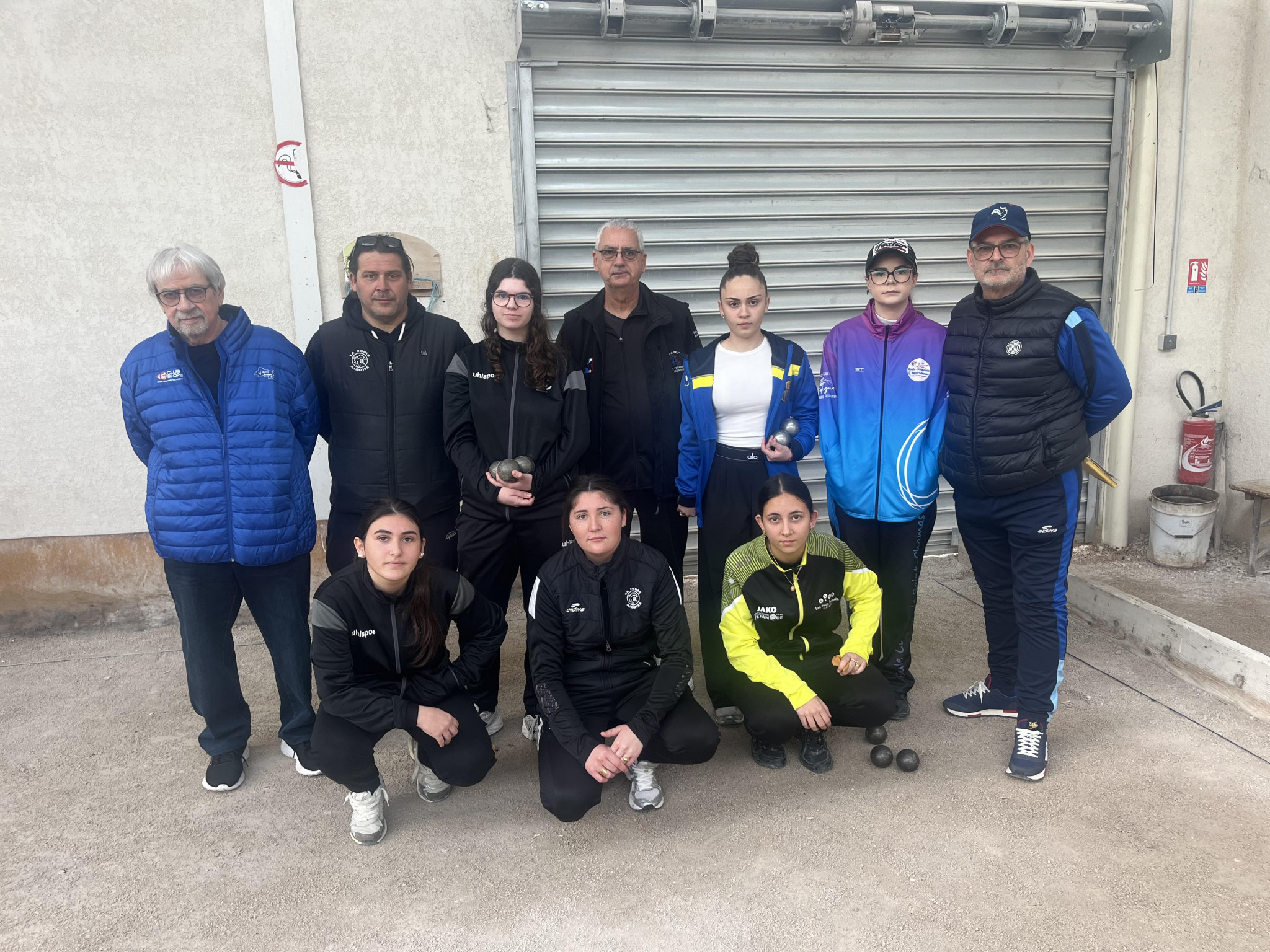 Pétanque jeunes : visite au Pôle 13