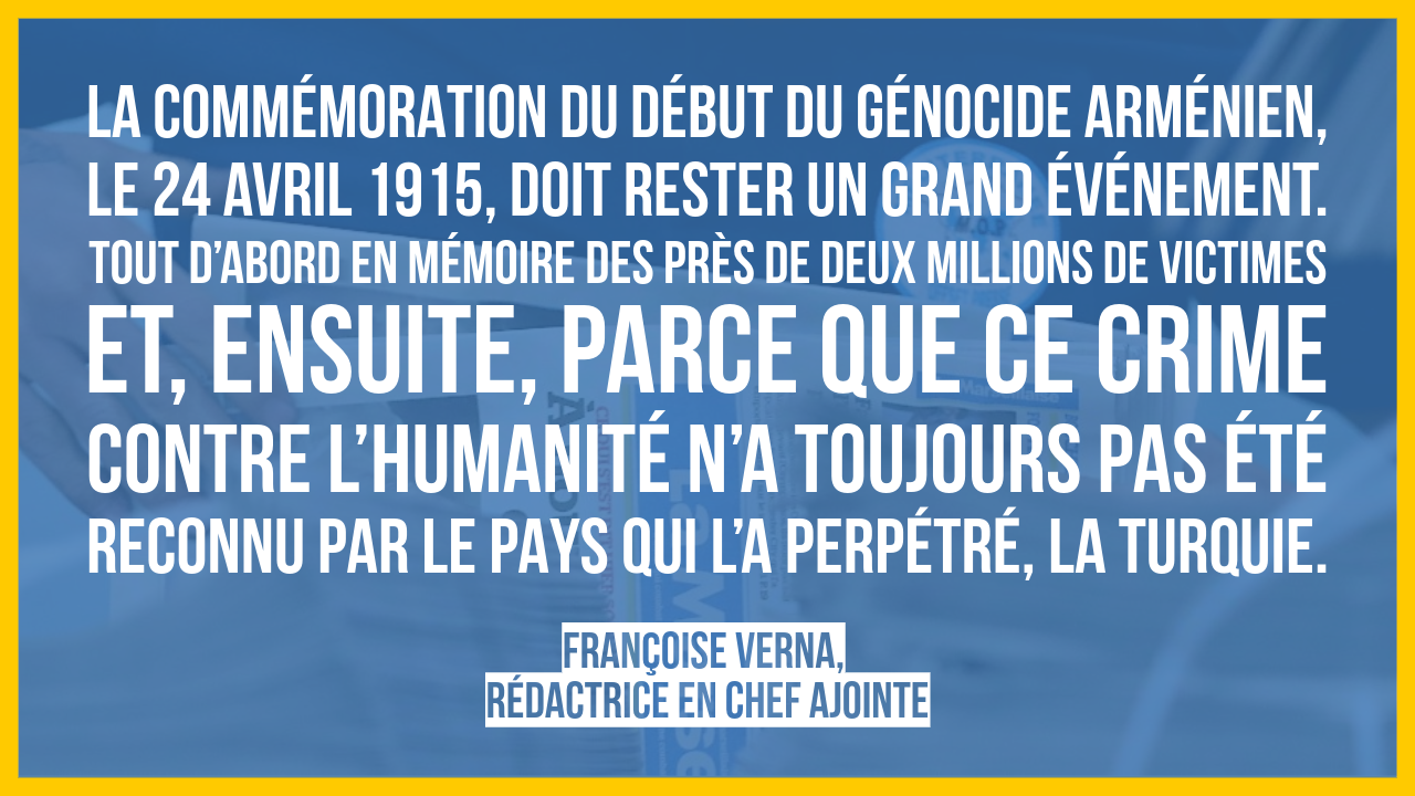 Arménie, garder la mémoire vive !