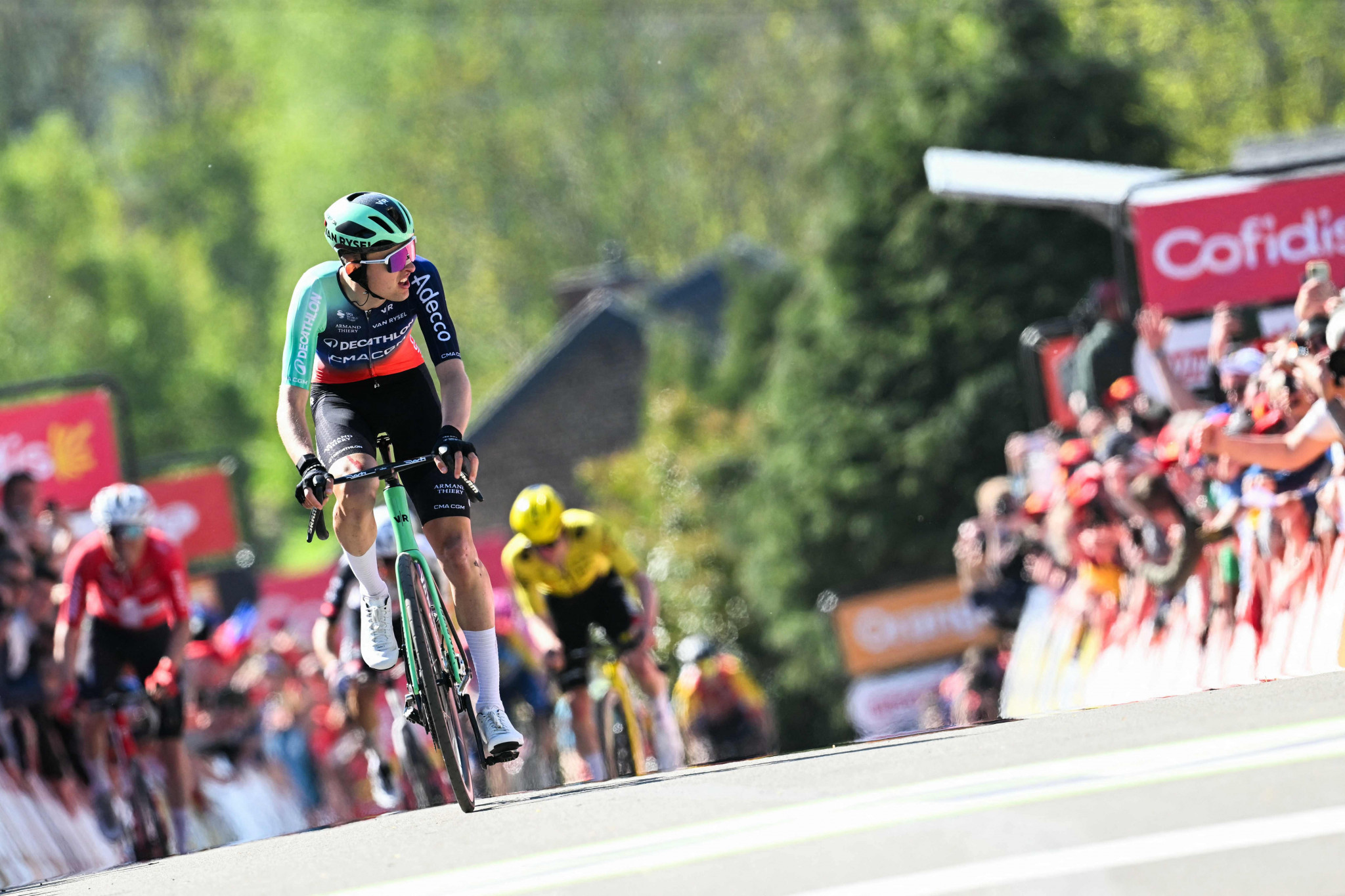 La flèche Paul Seixas tape dans le mille en Belgique