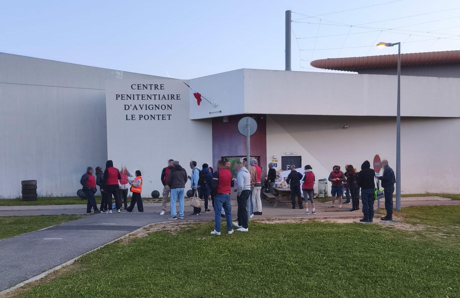 Avignon-Le Pontet : un blocage en cours à la prison pour plus de moyens