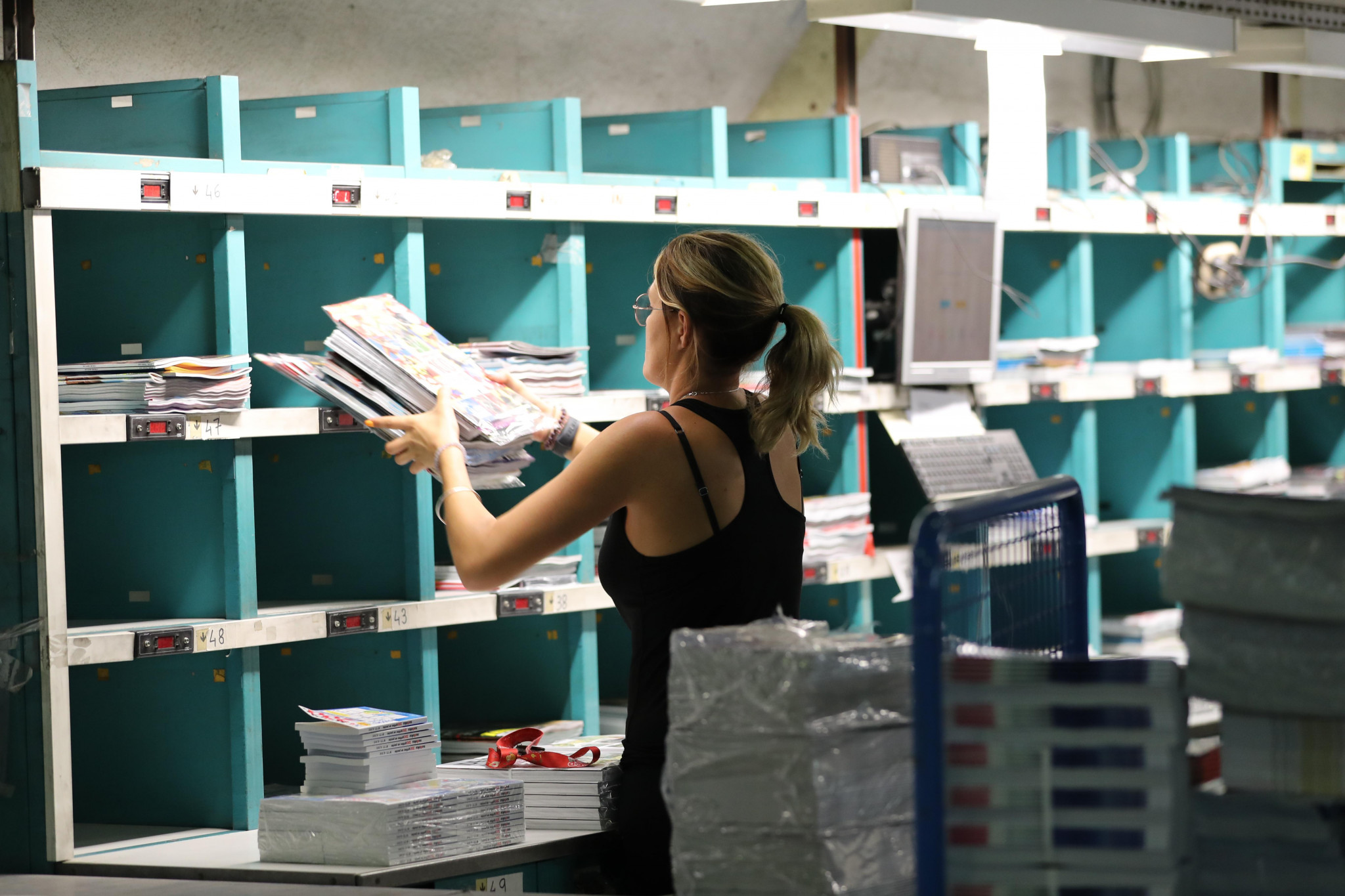 Mouvement social dans les coopératives de distribution de la presse
