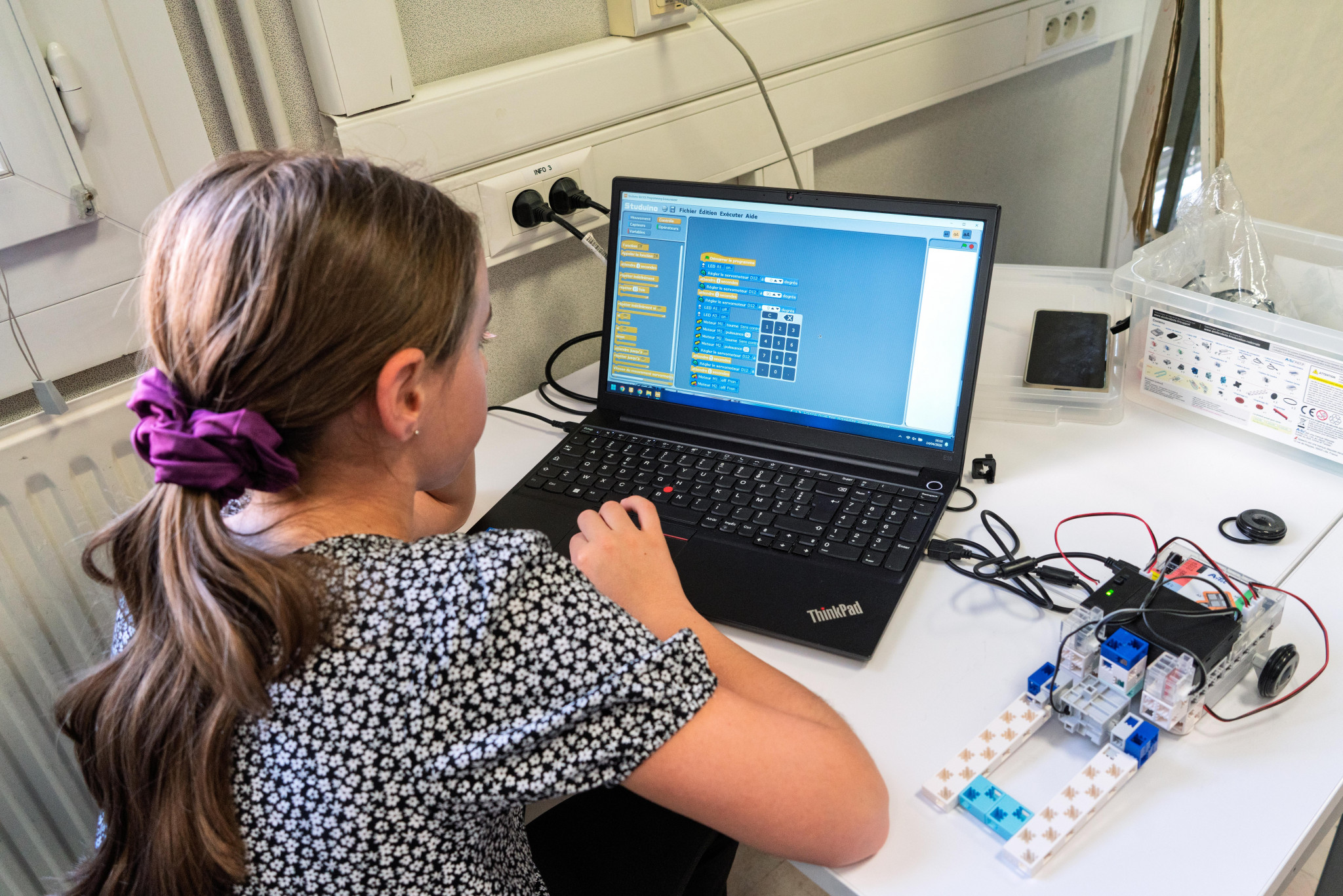 Créer et programmer un robot en s’amusant, c’est possible