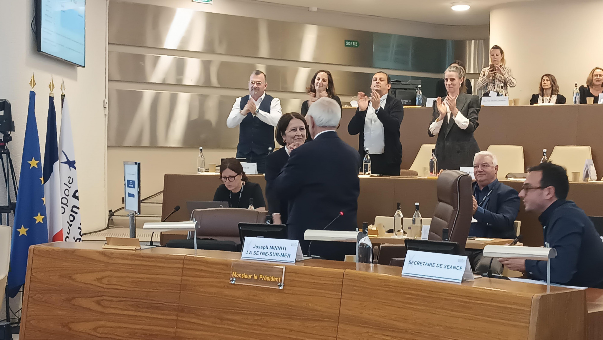 Josée Massi, première femme élue à la tête de la Métropole Toulon Provence Méditerranée
