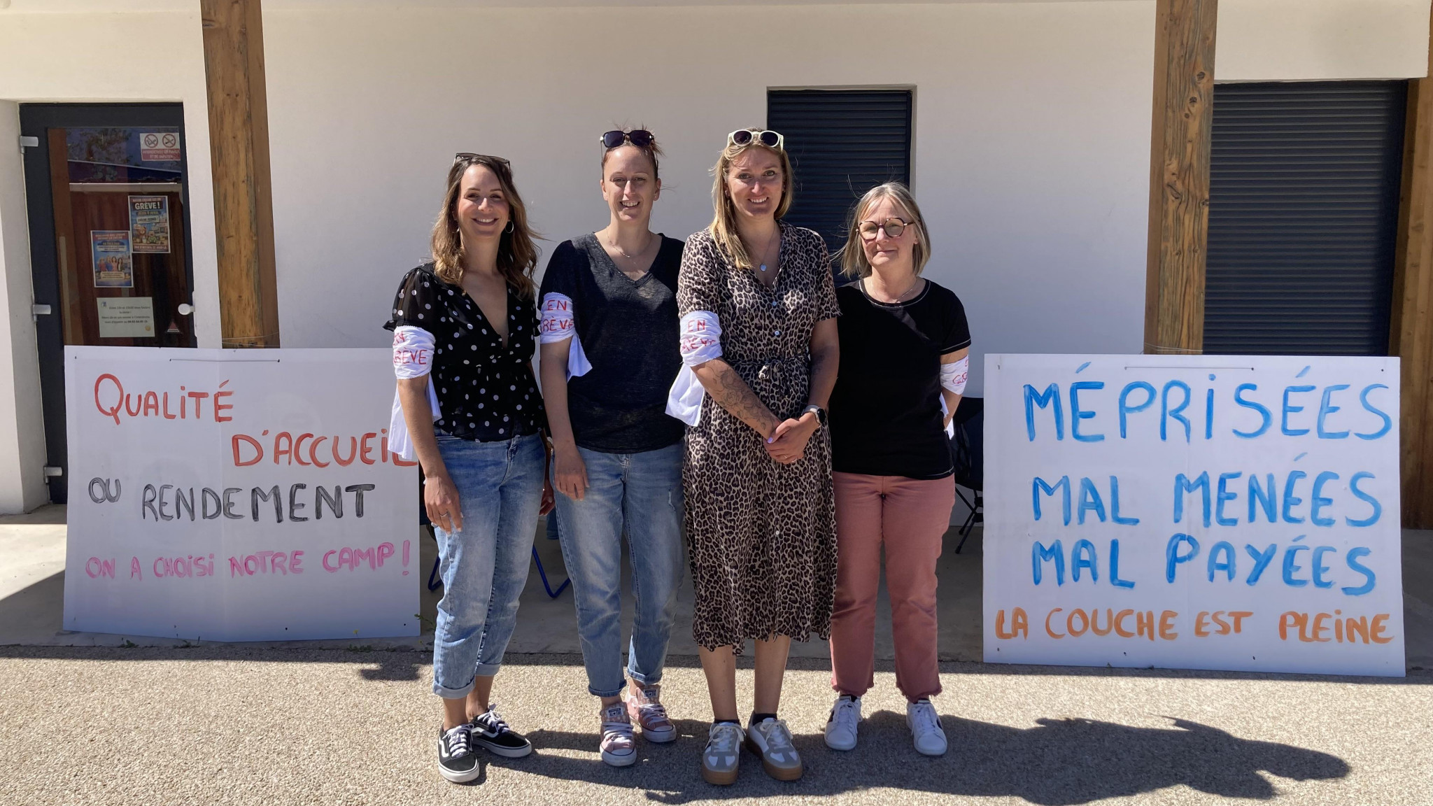 À Sisteron, les salariées d’une crèche, surmenées, en grève