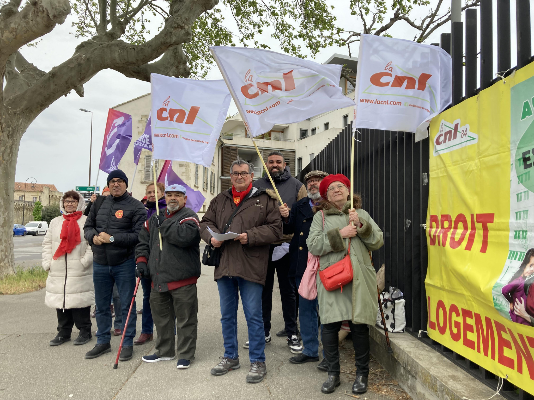 Un nouvel appel contre les expulsions locatives à Avignon