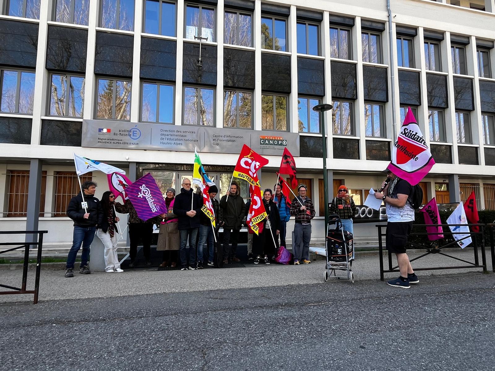 [Grève dans l’éducation nationale] À Gap, la colère monte face aux options sacrifiées