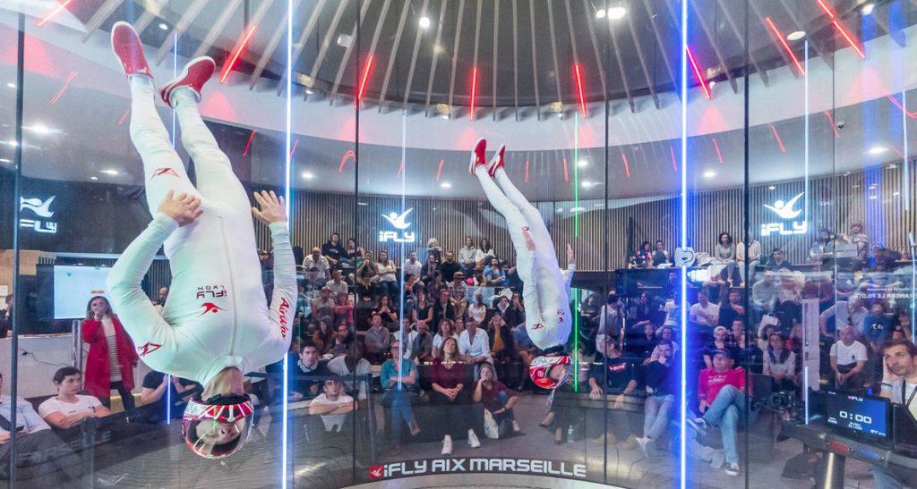Bouc-Bel-Air accueille la spectaculaire Coupe du monde de vol en soufflerie