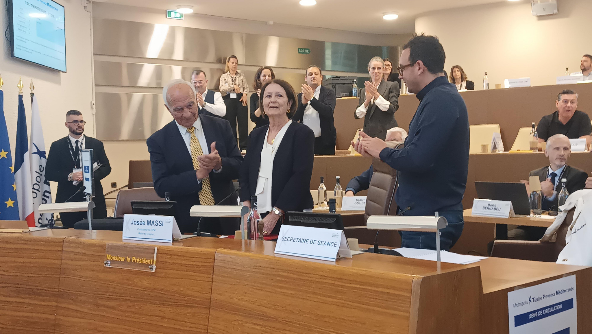 Josée Massi prend la présidence de la métropole toulonnaise