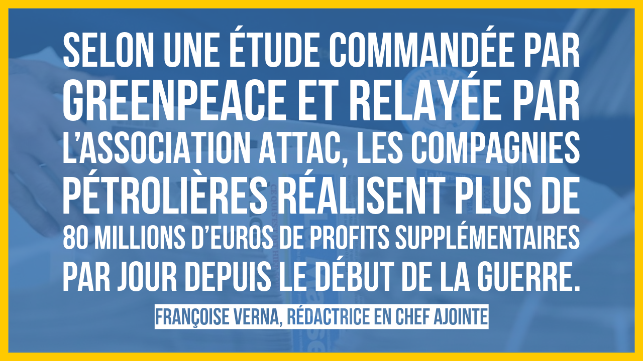 Les profiteurs de guerre