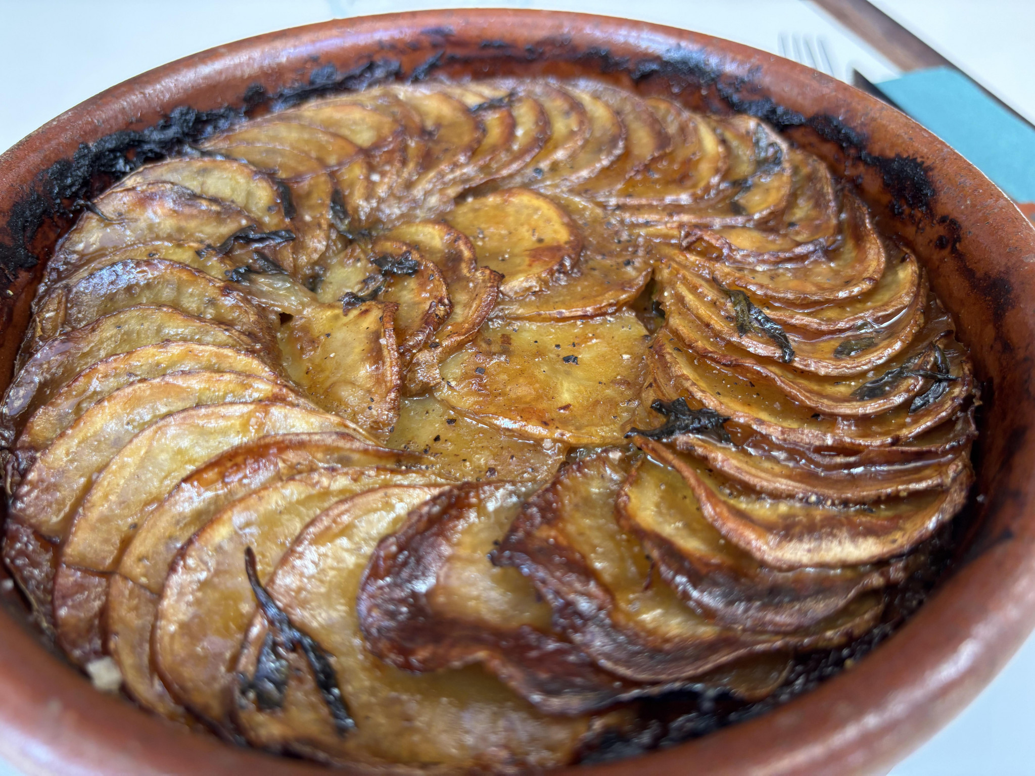 La recette des pommes de terre boulangères