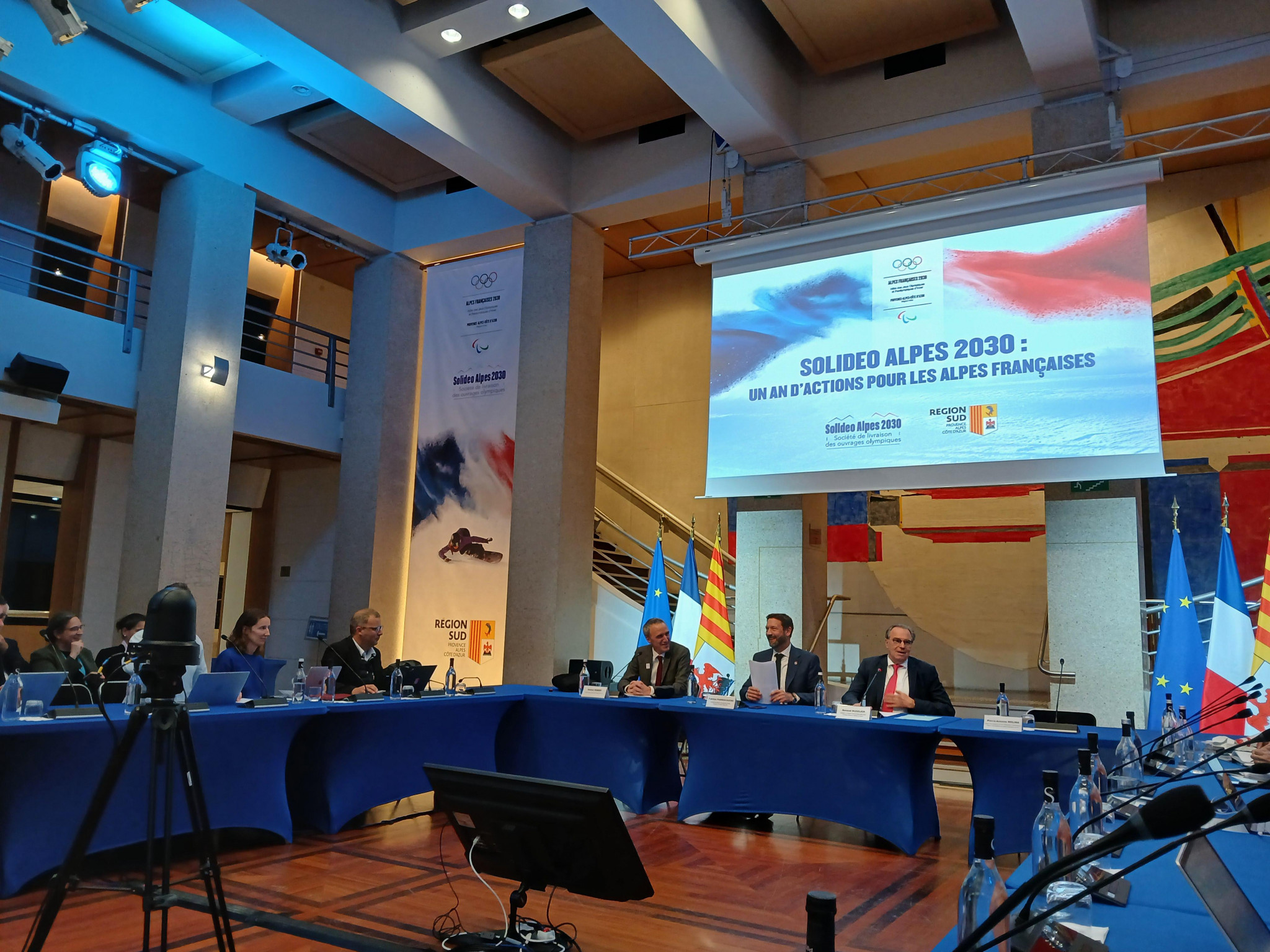 Les premiers chantiers lancés pour les JO 2030
