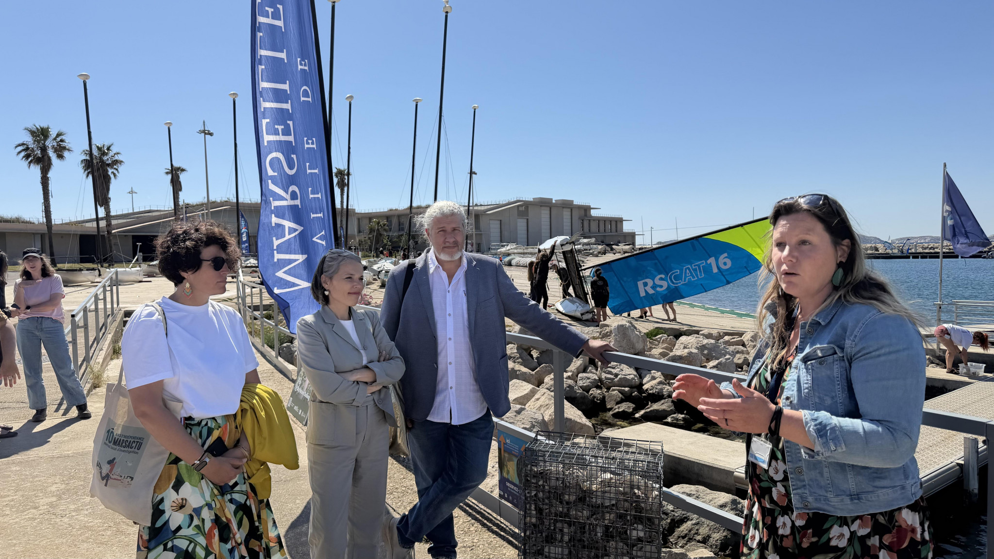 Trois élus marseillais ont lancé le City Nature Challenge