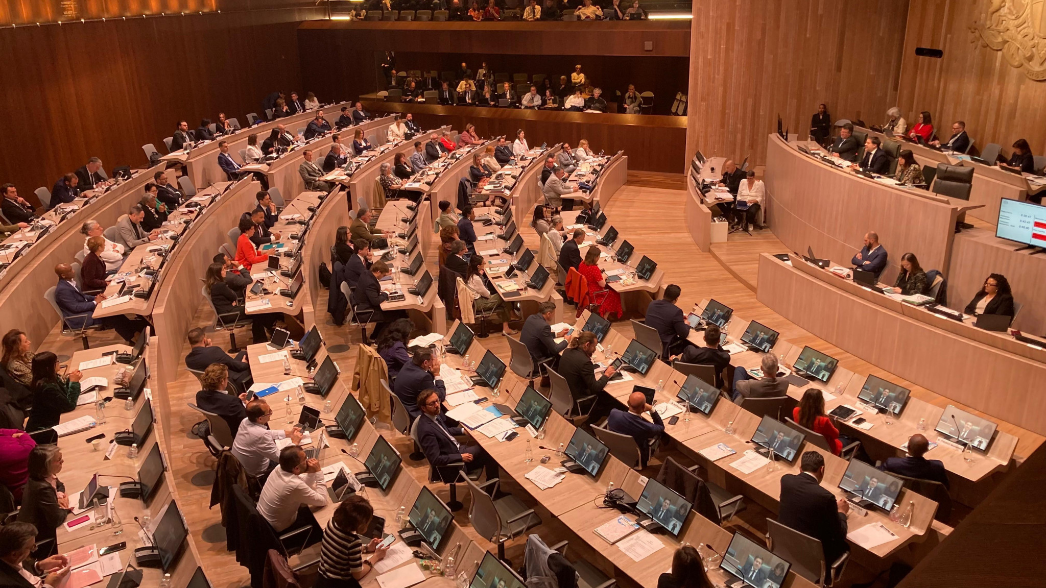 Séquence budgétaire dans l’hémicycle Bargemon
