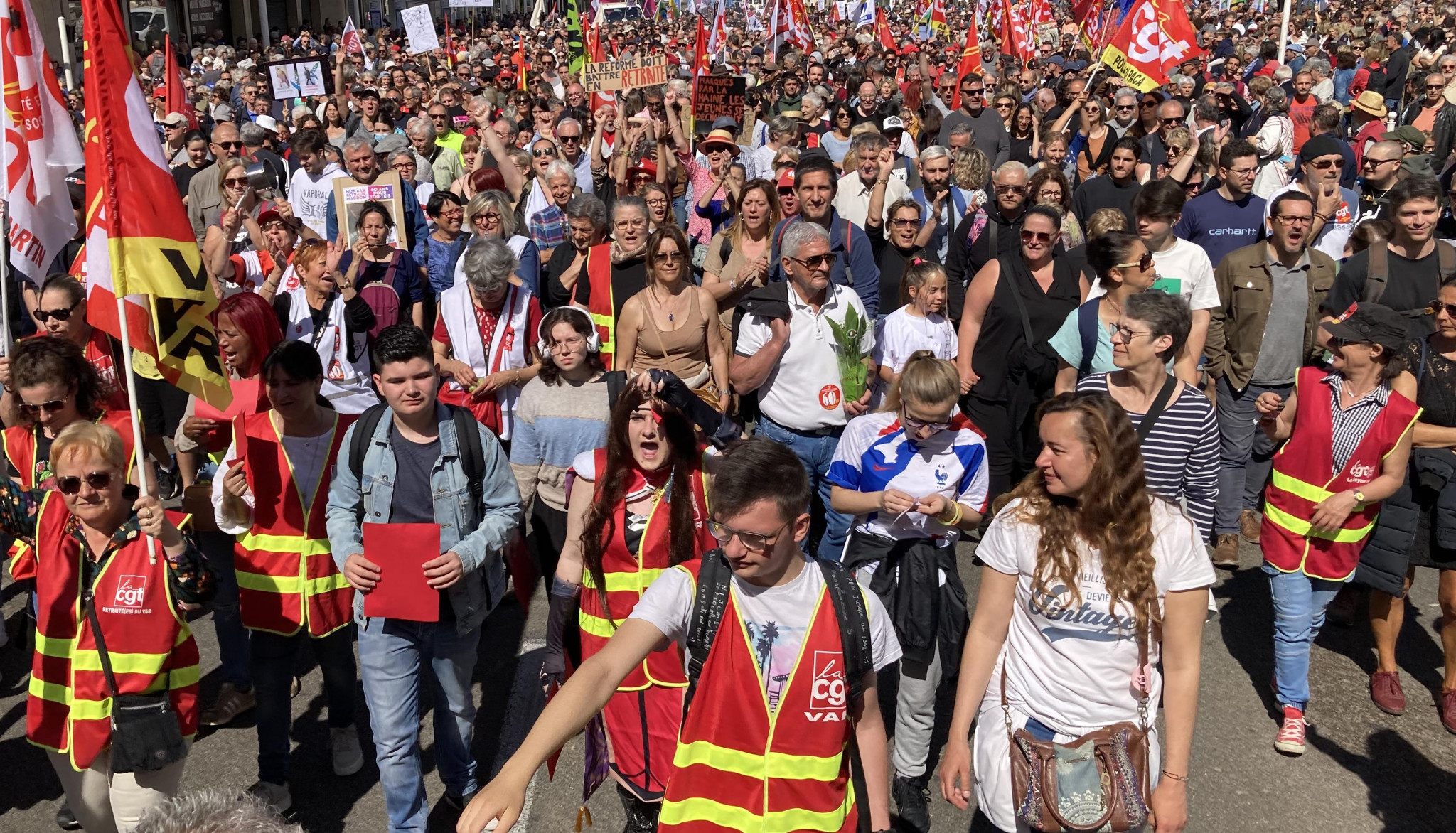 La CGT défend la paix et s’oppose à la militarisation manifeste des esprits