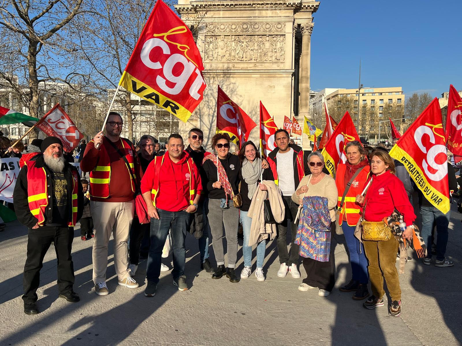 La CGT de Toulon et son secrétaire menacés de mort