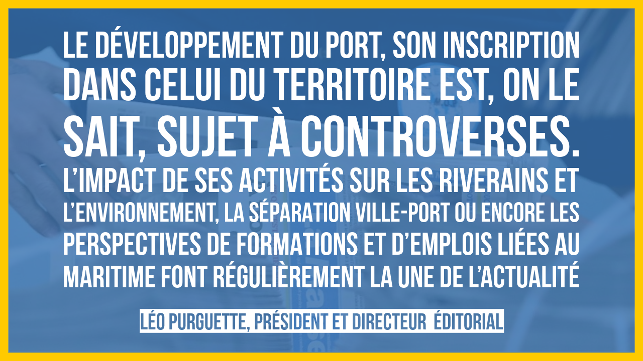Dessiner ensemble l’avenir du Port
