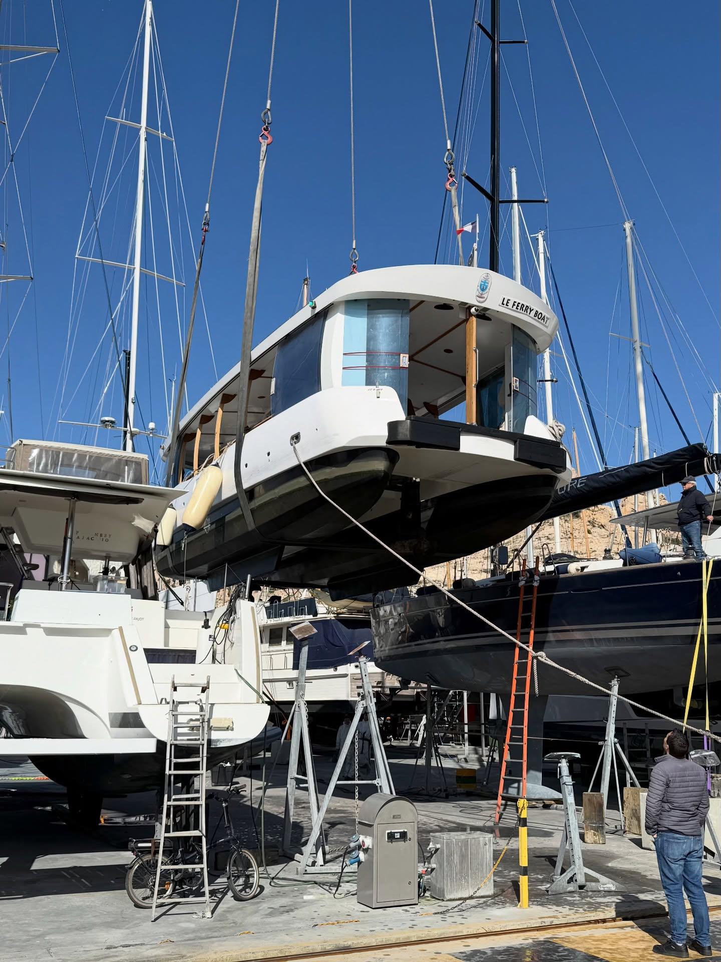 À Marseille, le ferry-boat se refait une beauté